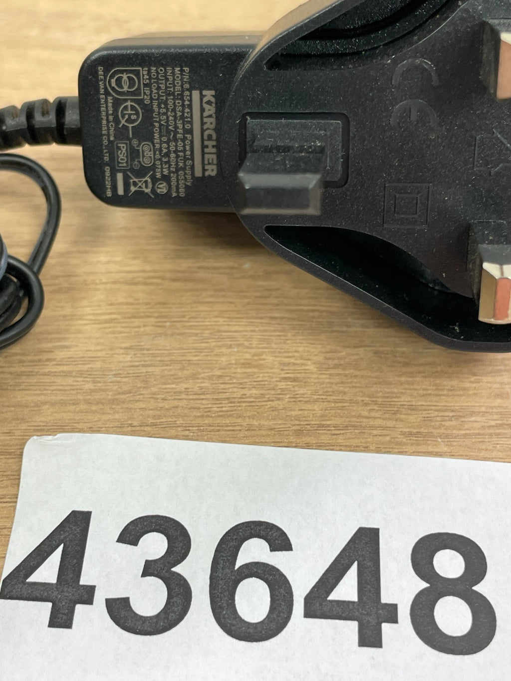 Genuine Karcher DSA-3PFE-05 FUK 00 Power Adapter — New (other) (photo 7)