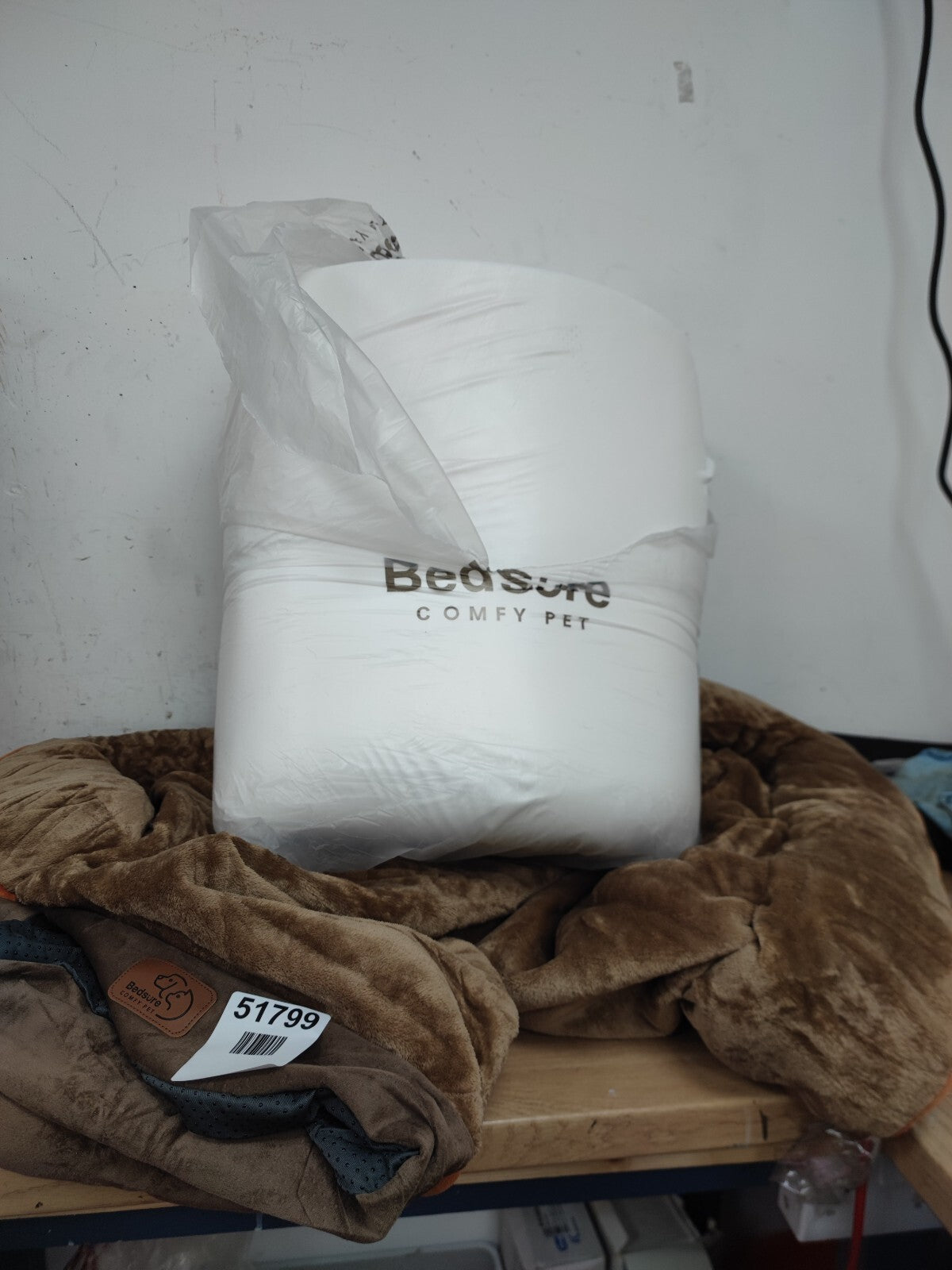Bedsure Orthopedic Dog Bed Medium, Waterproof, Supportive Foam, Washable