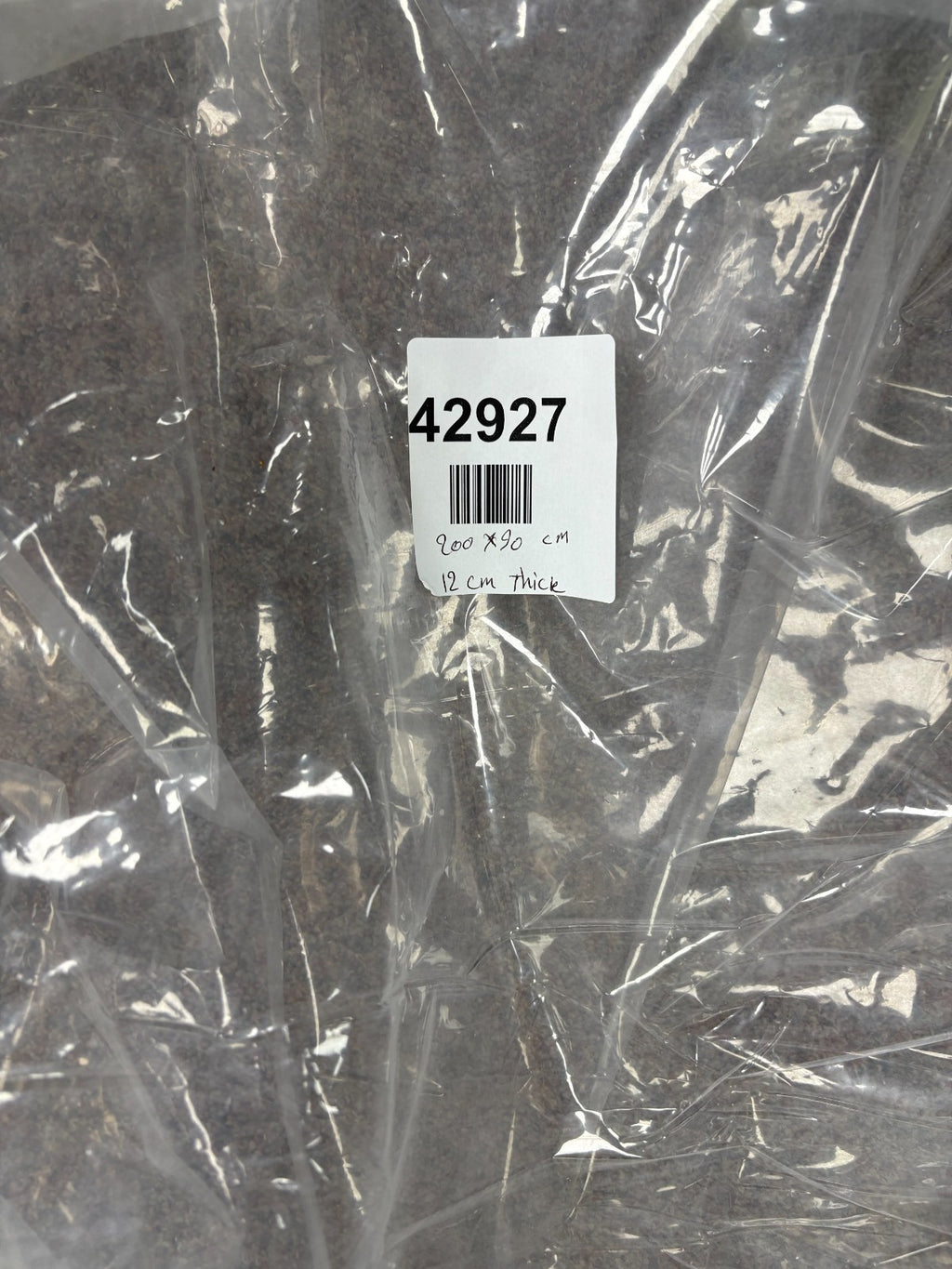 Foldable mattress single mattress