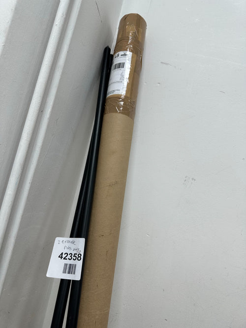 2 Extendable pole pointy tip