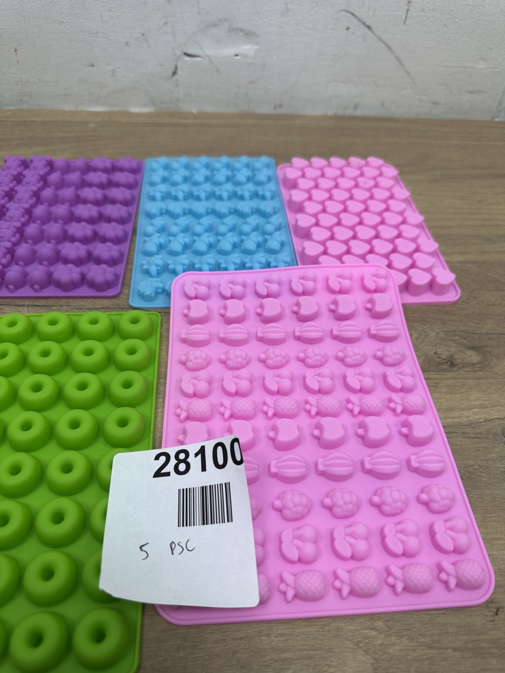5 Pcs Mini Gummy Candy Molds — New (other) (photo 3)