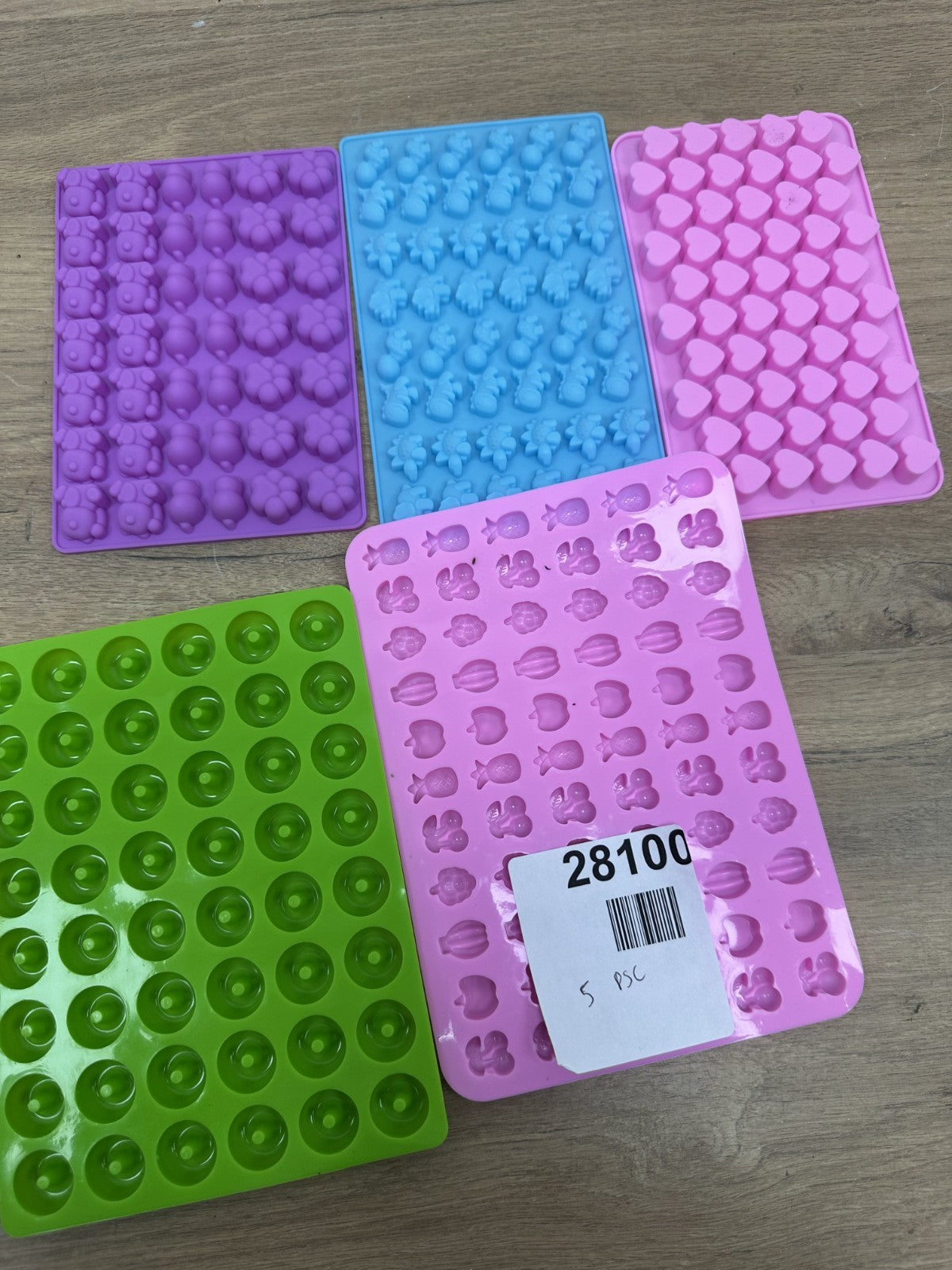 5 Pcs Mini Gummy Candy Molds — New (other) (photo 4)