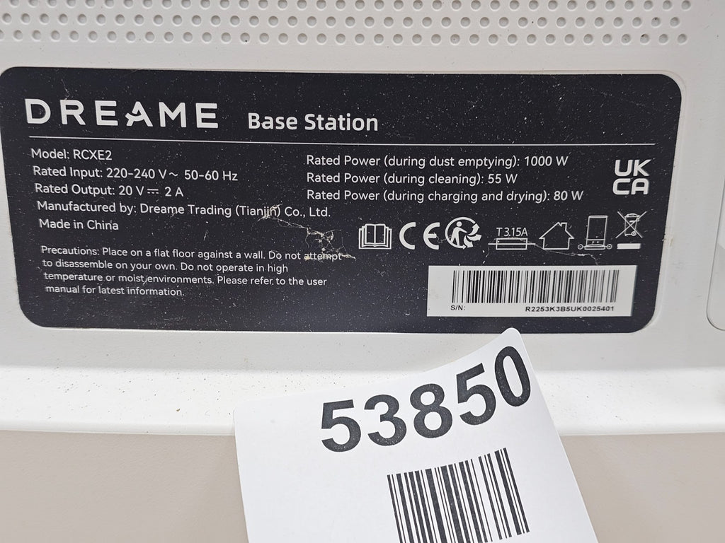 Dreame RCXE2 base station vacuum cleaner
