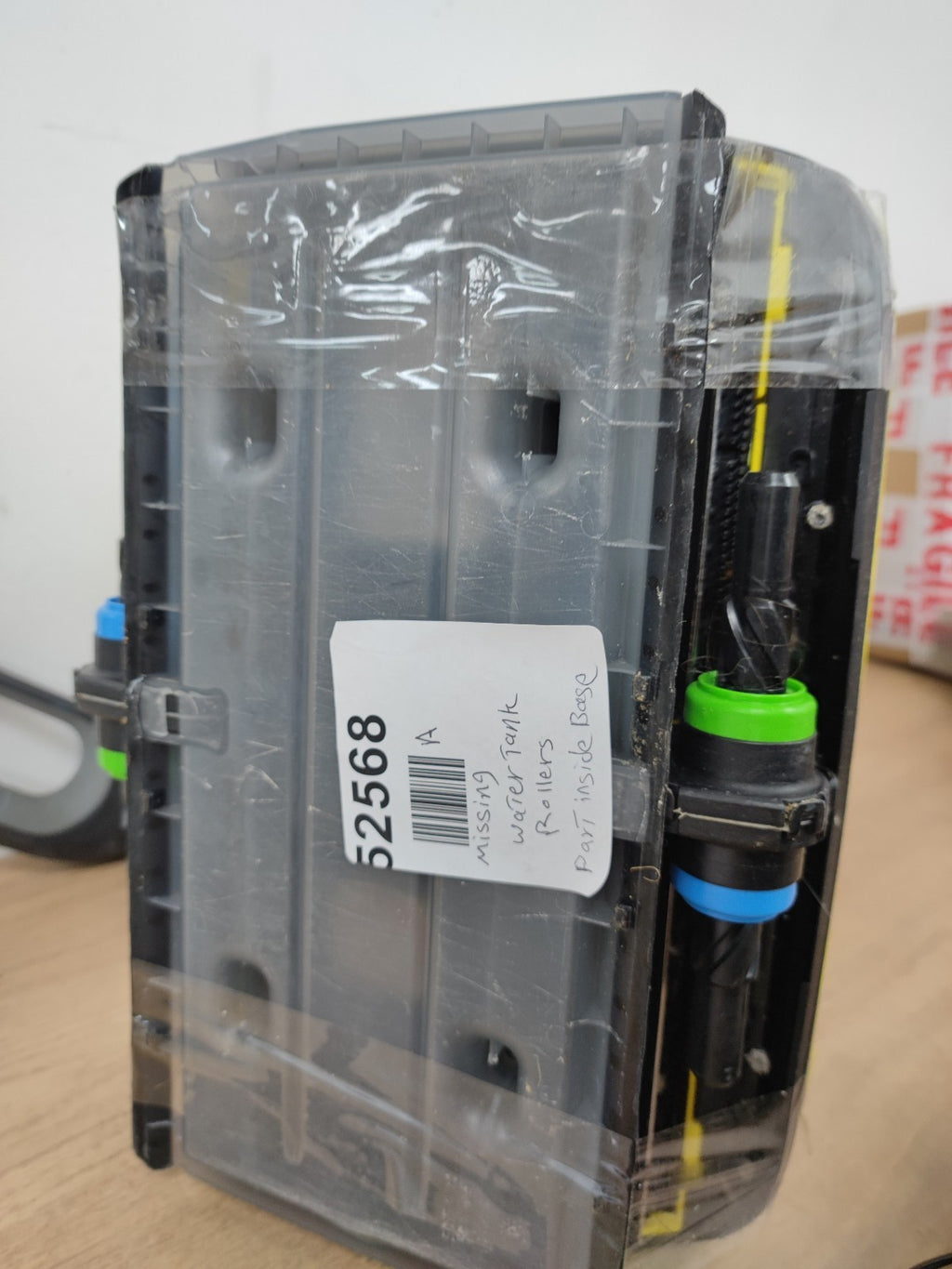 Karcher FC7 Cordless Hard Floor Cleaner-Missing water tank rollers part and base — Used (photo 4)