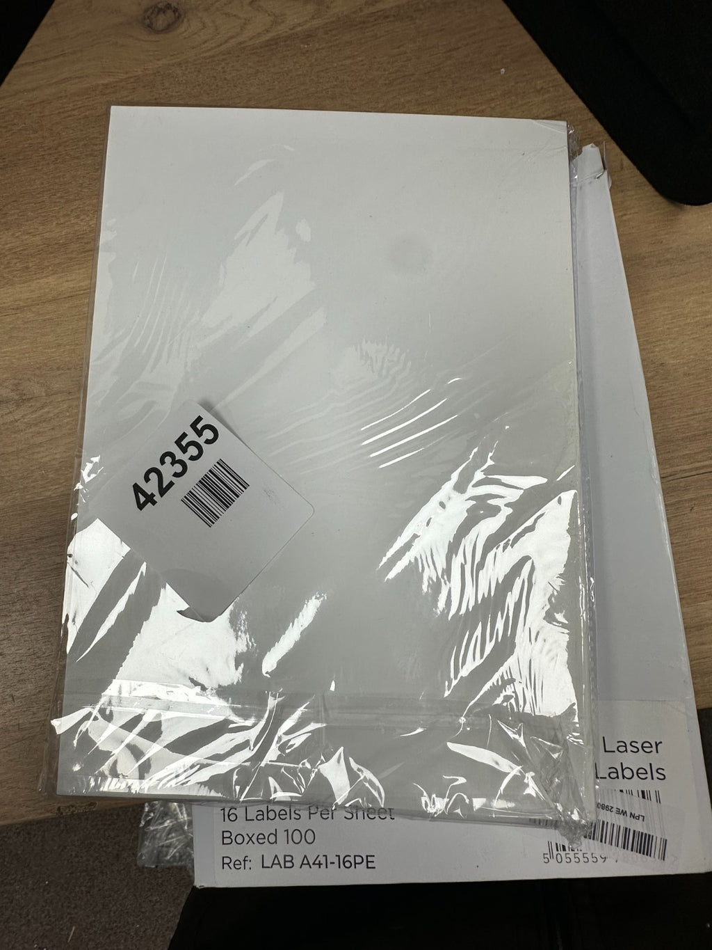 Purely everyday A4 laser labels