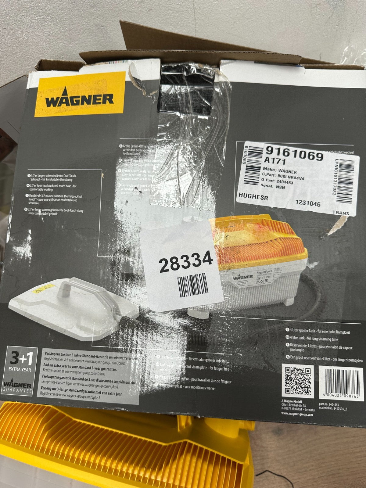 WAGNER 2404463 Wallpaper Steamer - Read Description