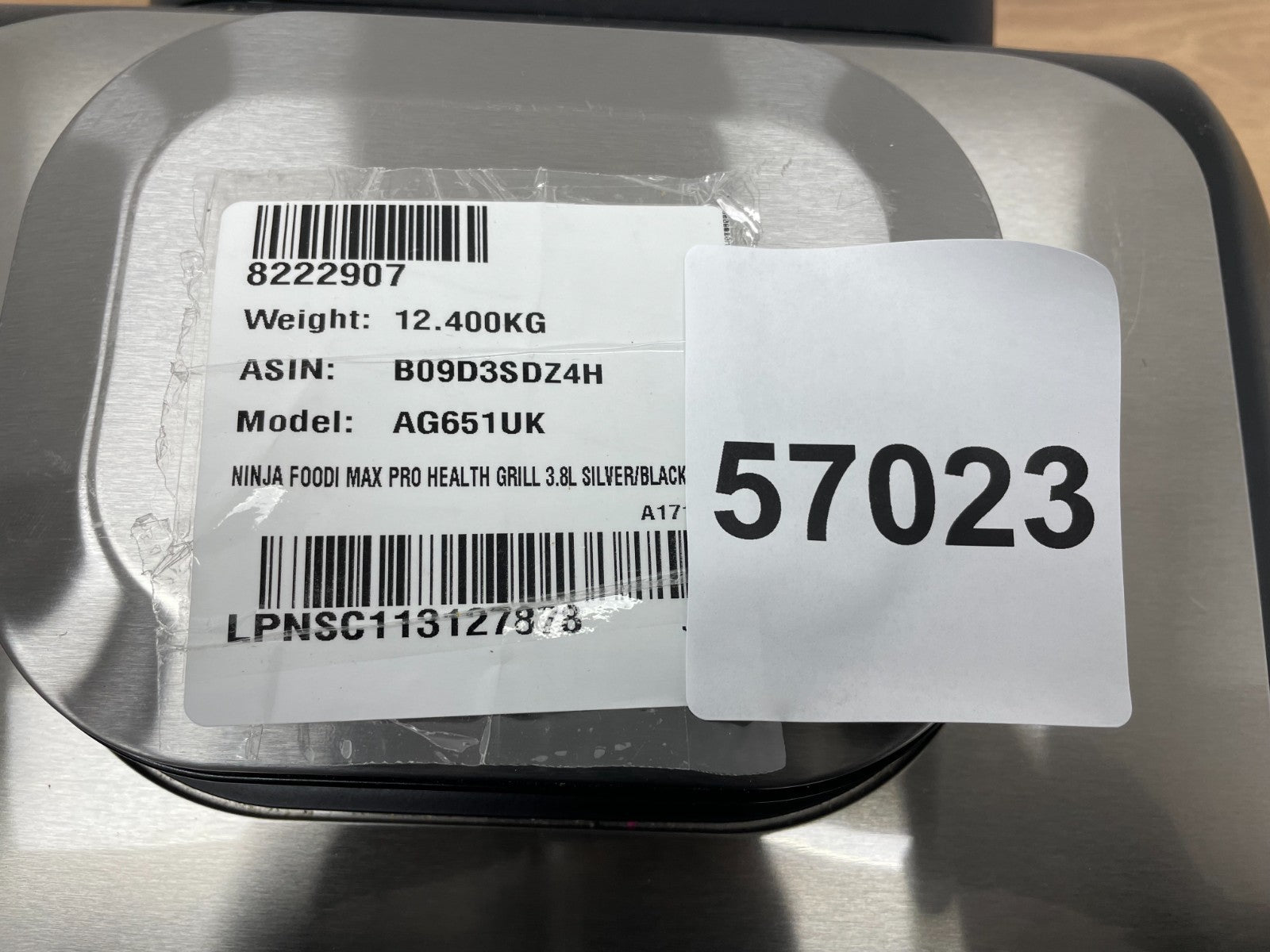 Ninja AG651UK Air Fryer Free Standing Black