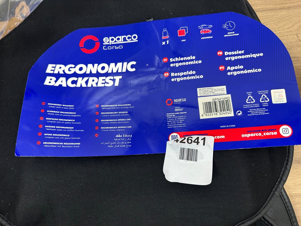 Sparco Corsa Racing Backrest