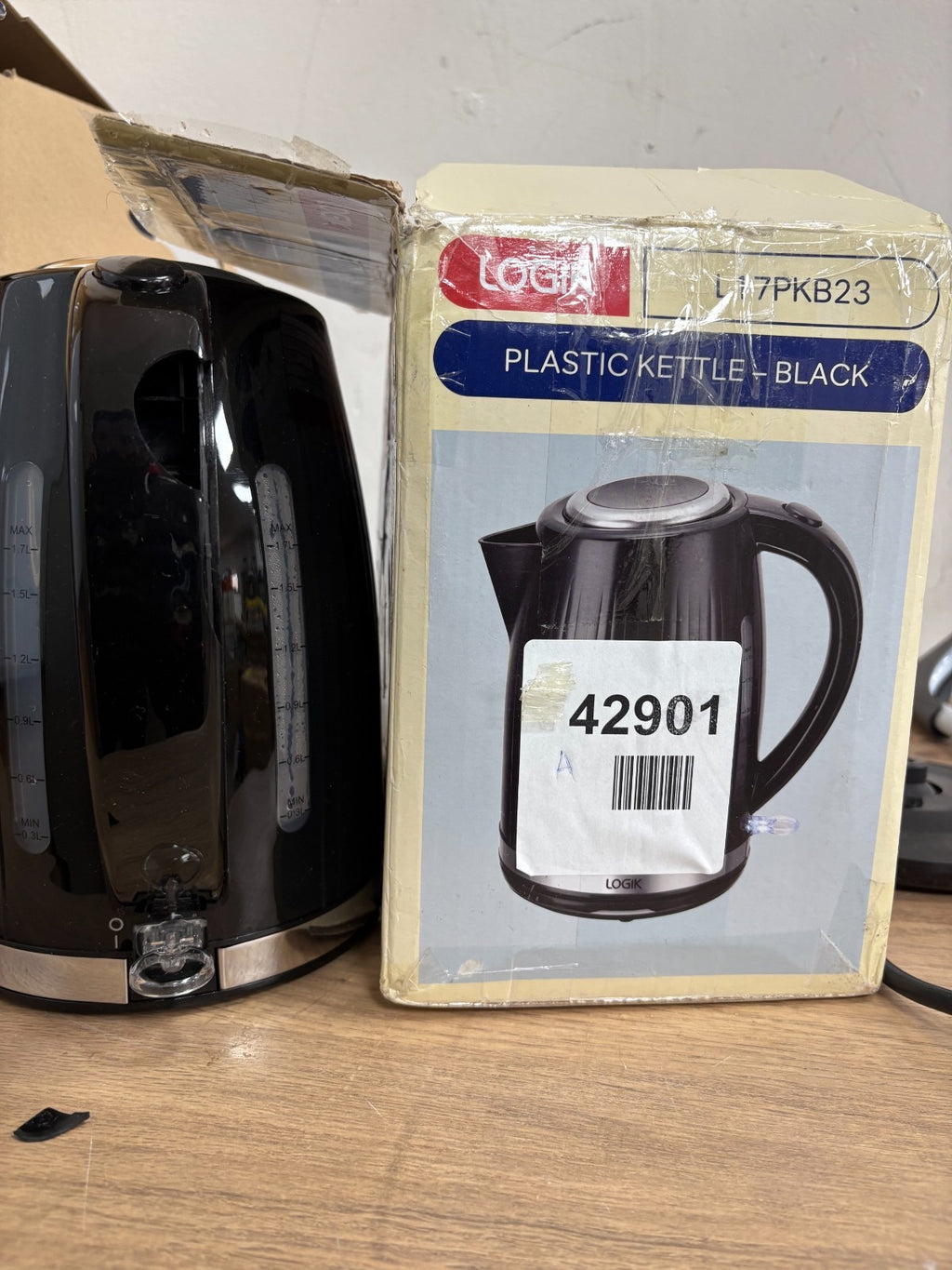 LOGIK L17PKB23 Jug Kettle - Black