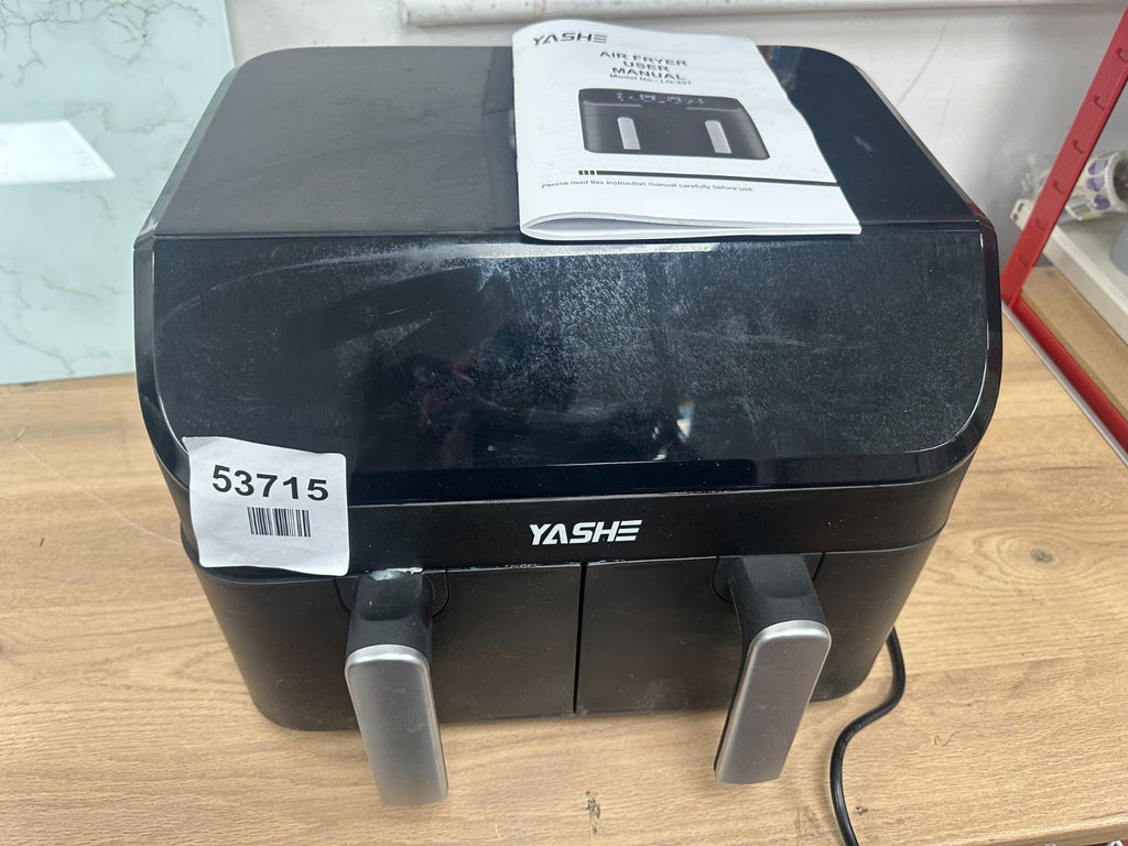 Yashe air fryer dual door