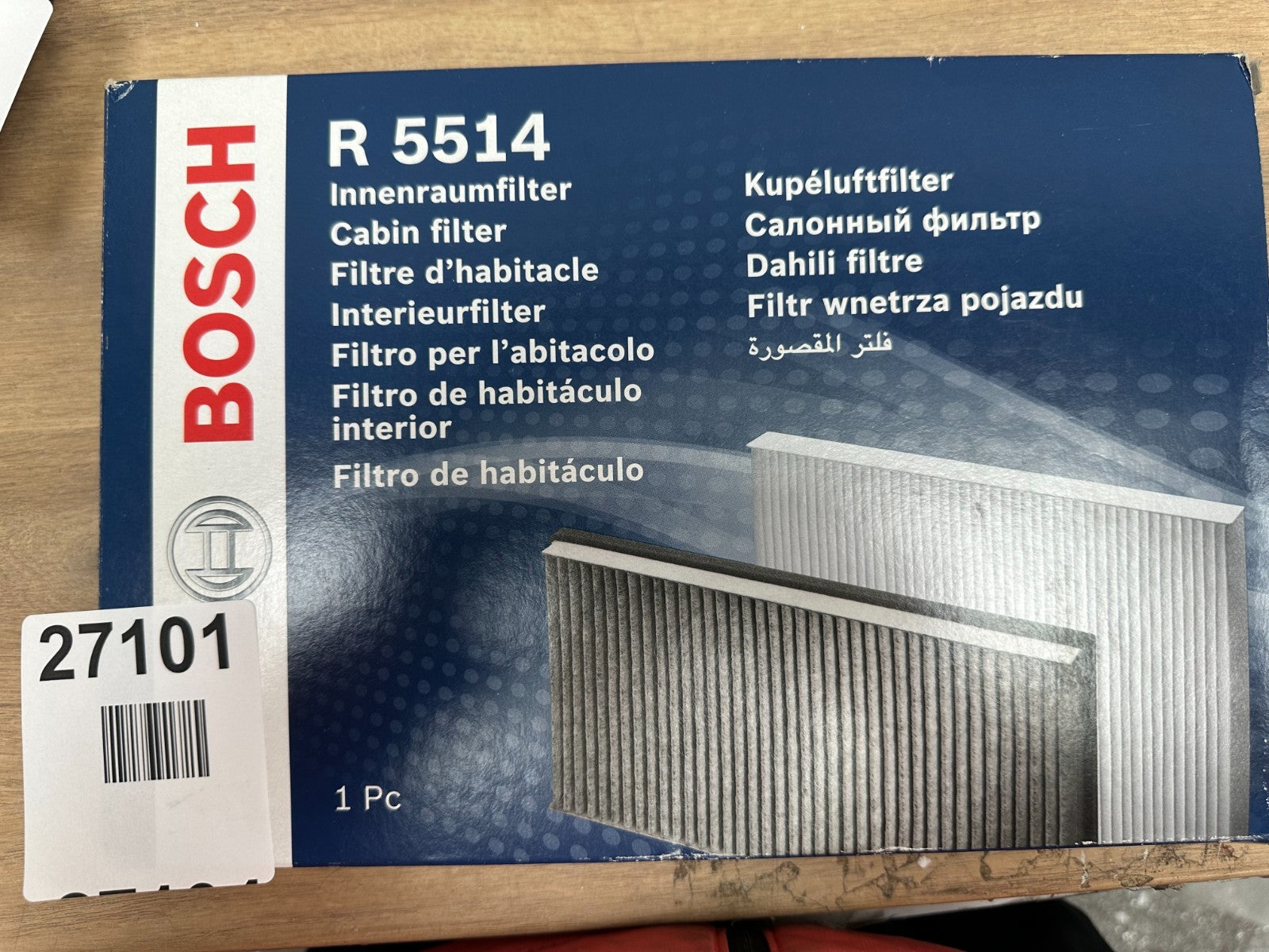 BOSCH R 5514 Cabin Air Filters