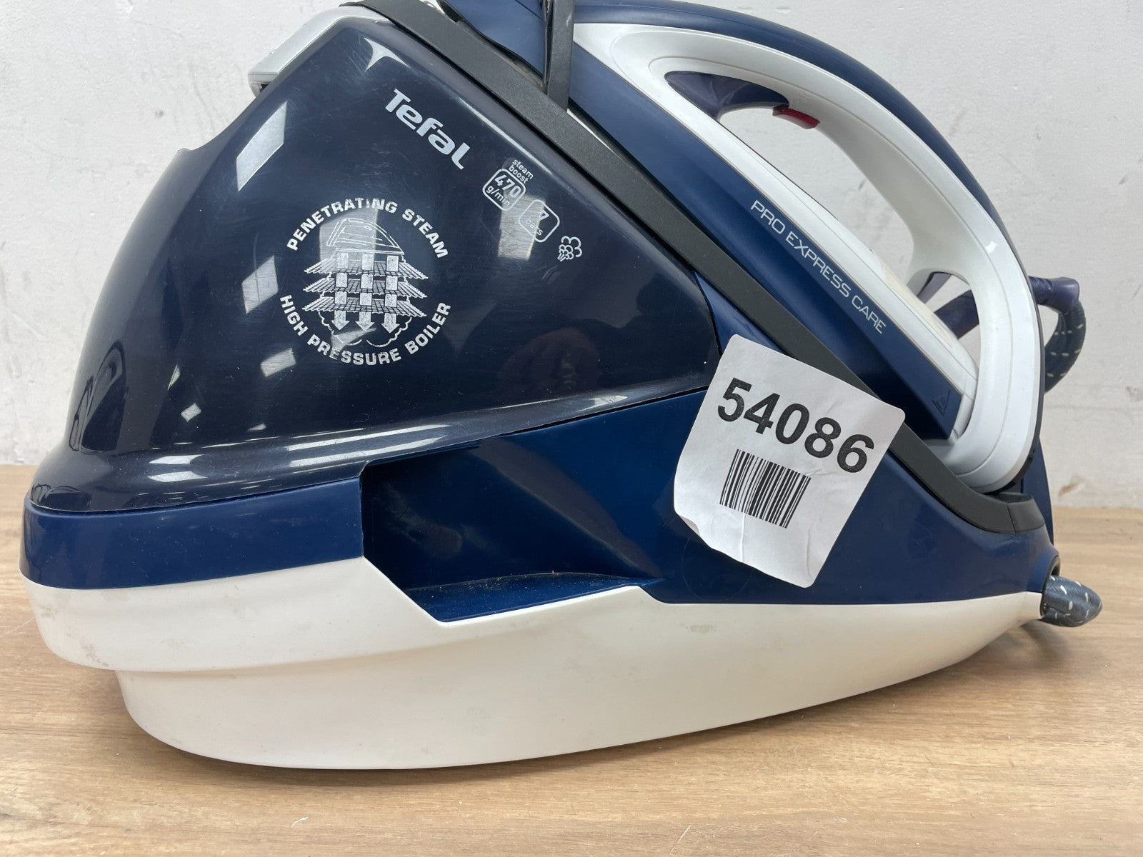 Tefal Pro Express Care GV9060G0 High Pressure Steam Generator Iron Blue White — Used (photo 4)