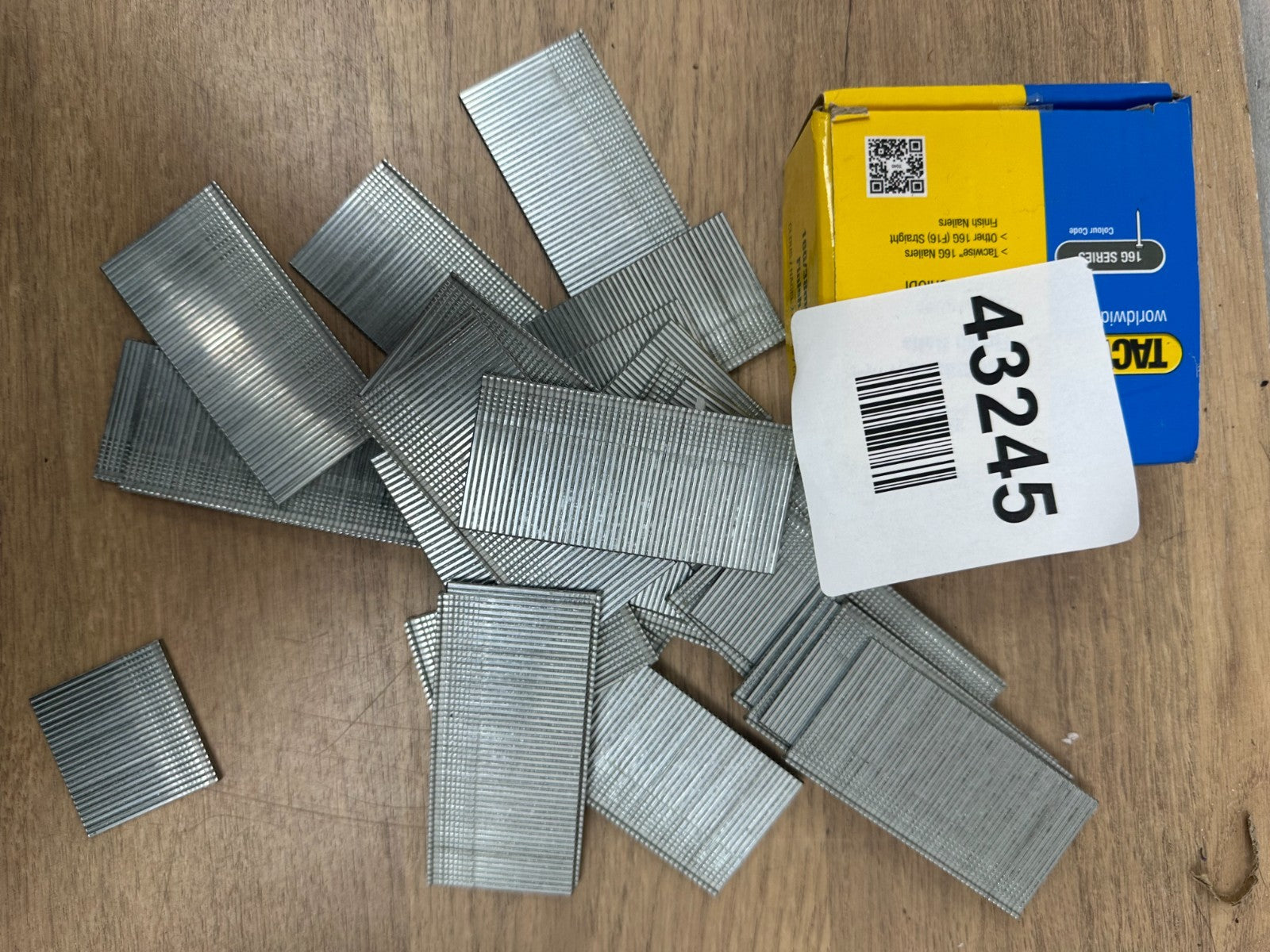Tacwise 16g/35mm, Finish Nails Pack Of 2500 Galvanised Finish Nails