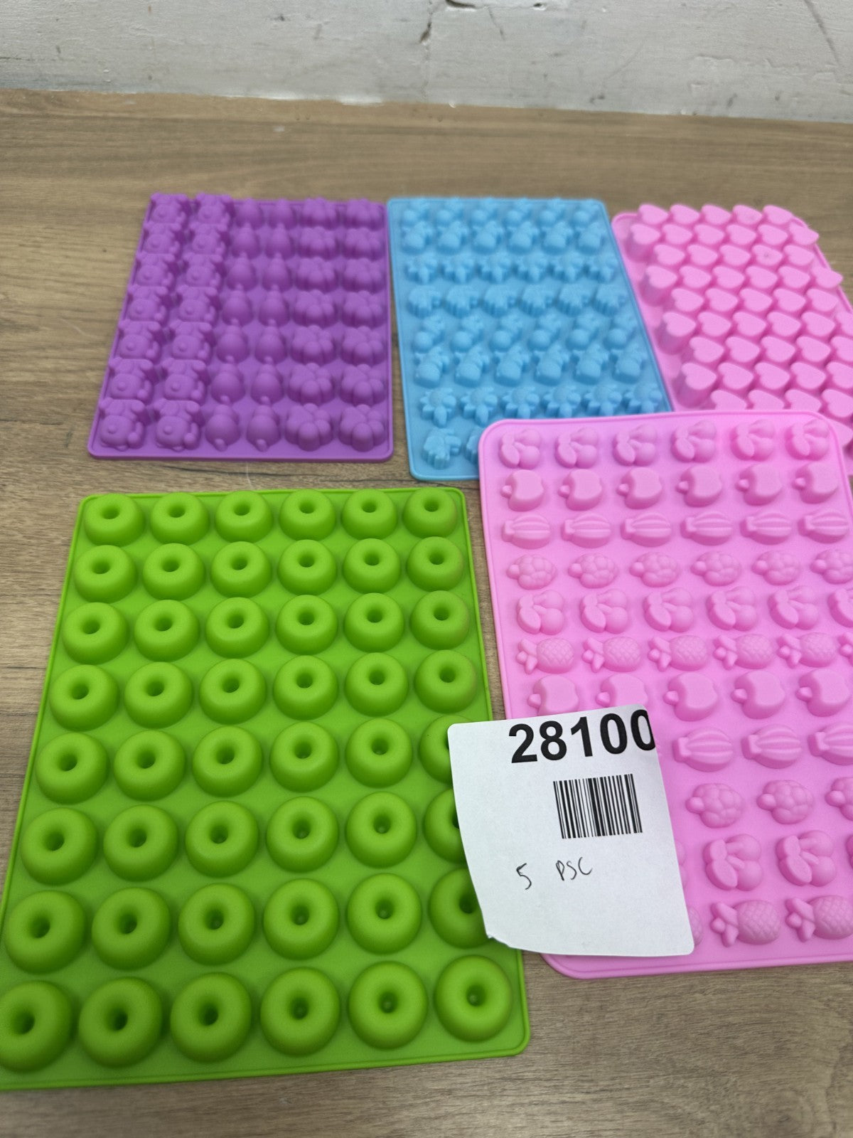 5 Pcs Mini Gummy Candy Molds — New (other) (photo 2)