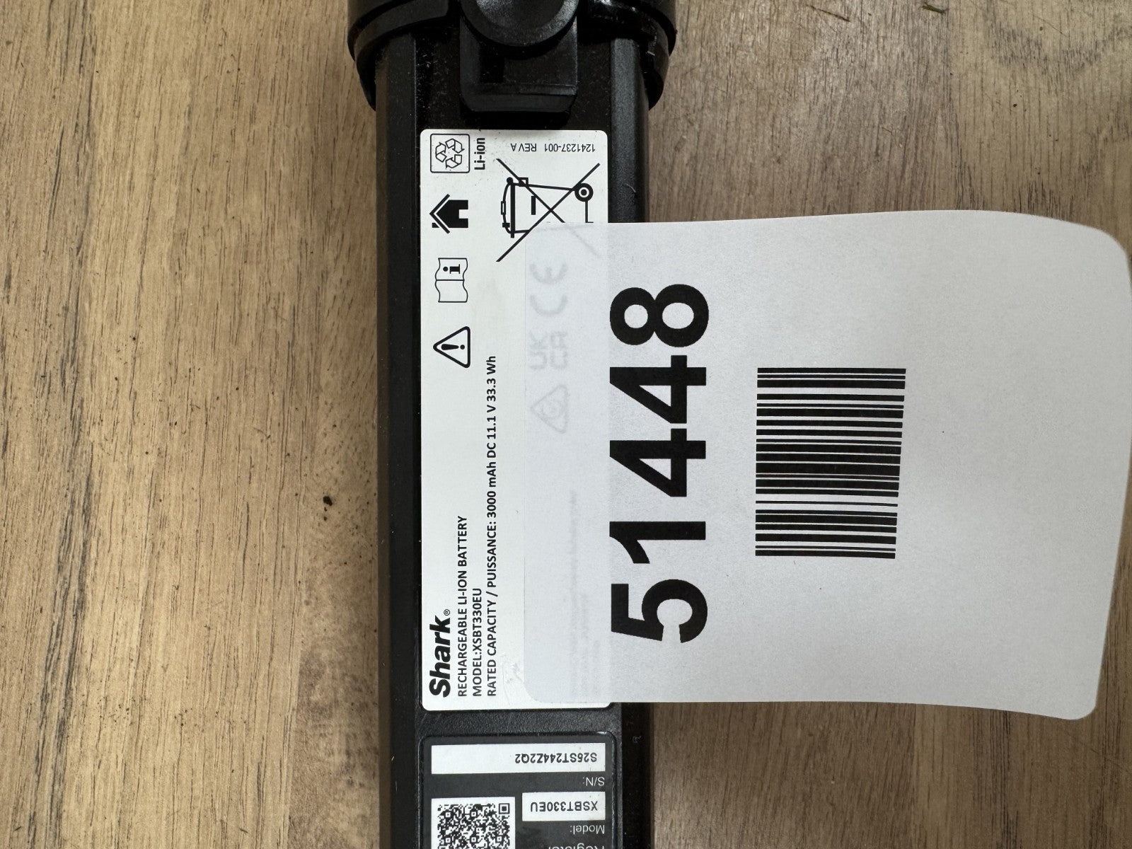 Shark XBAT330EU Lithium Ion Battery