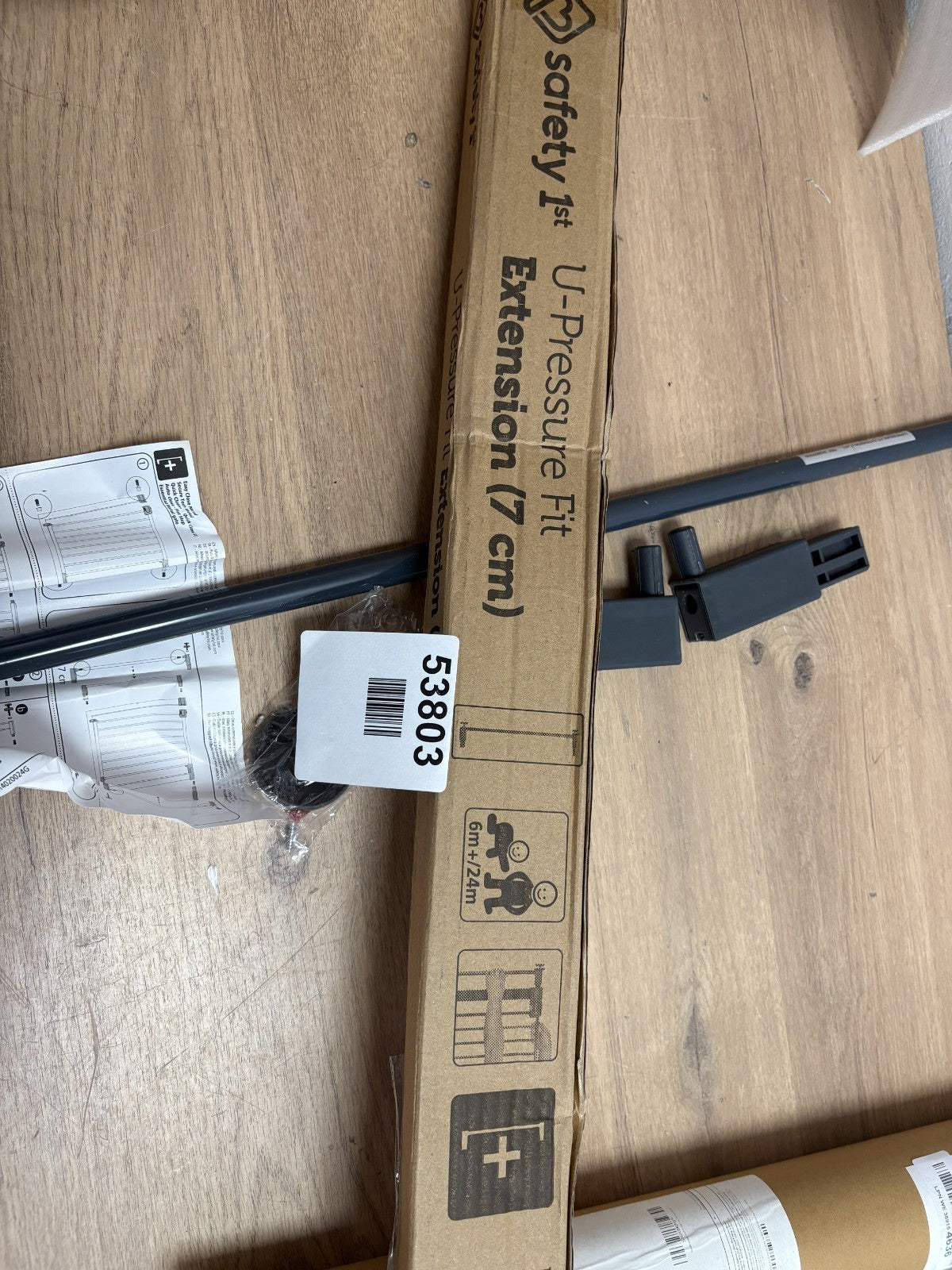 Safety 1st Extensions for Pressure Fit Gates White 7cm