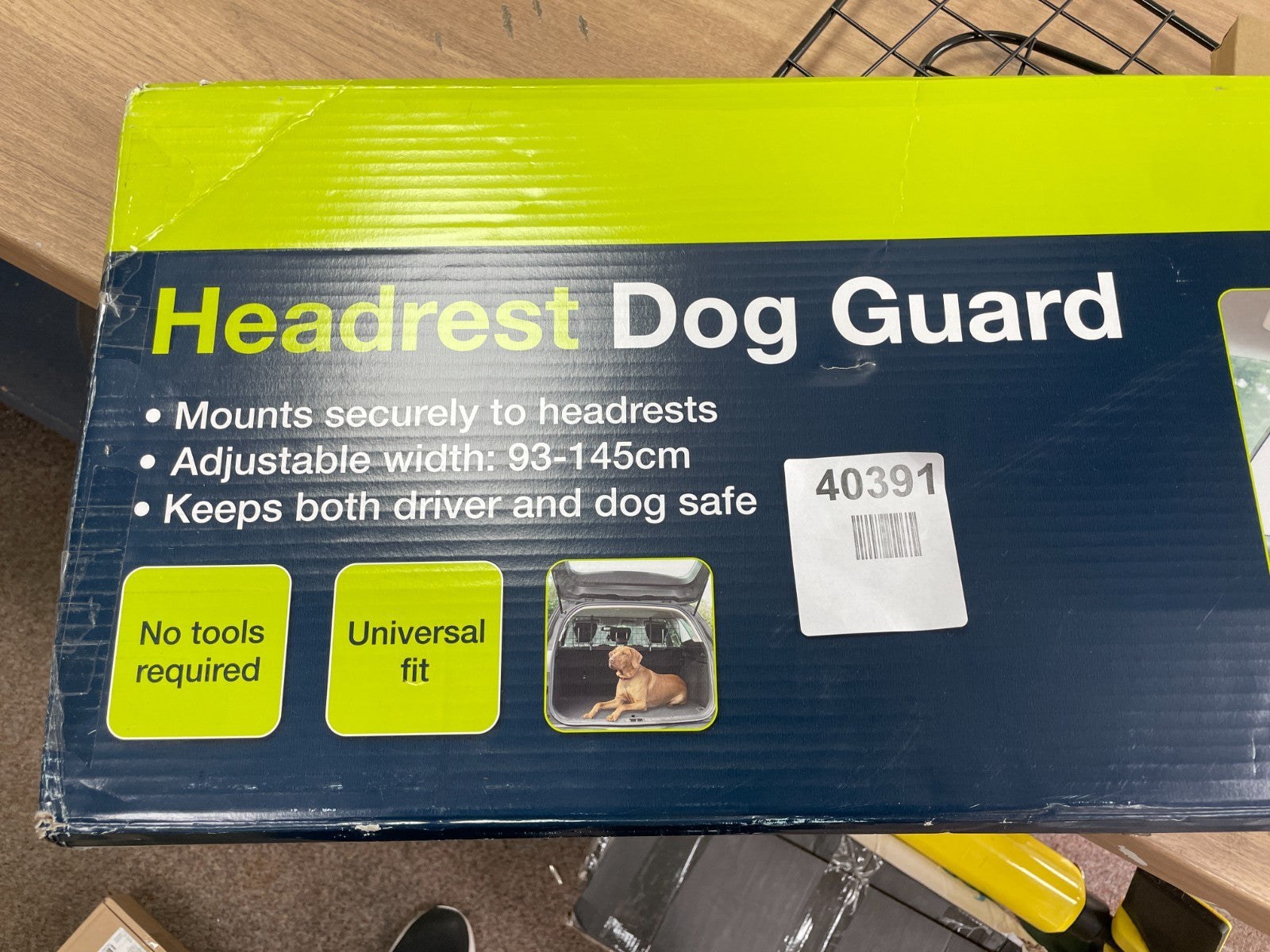 Sakura SS5259 Adjustable Dog Safety Securing Set Guard