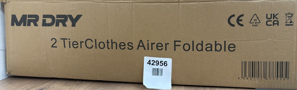 MR Dry 2 tier clothes airer foldable