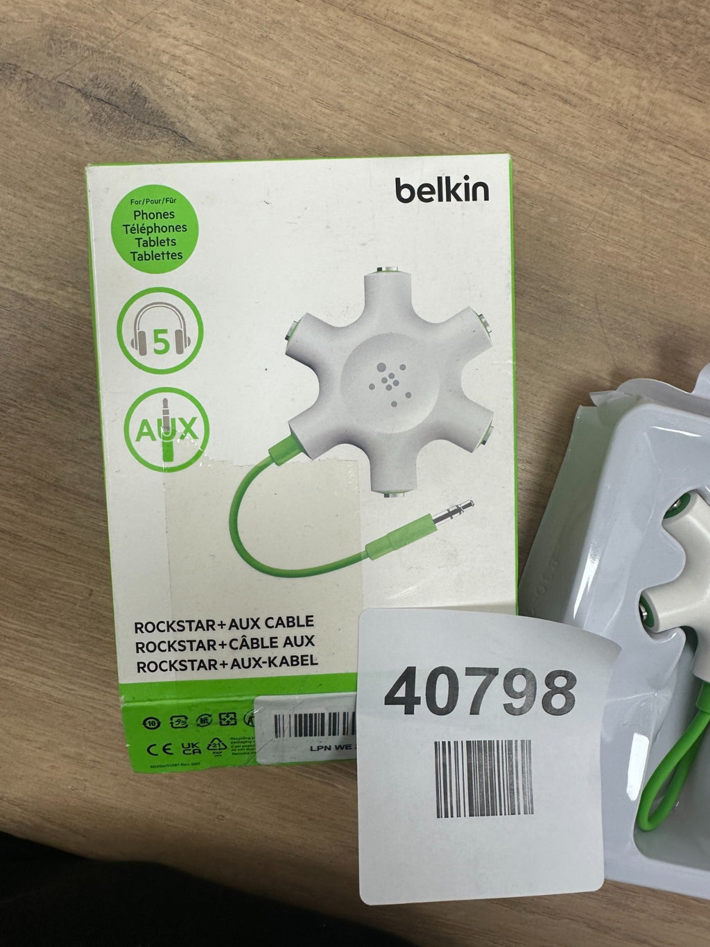 BELKIN Rockstar 5-Jack Multi Headphone Audio Splitter