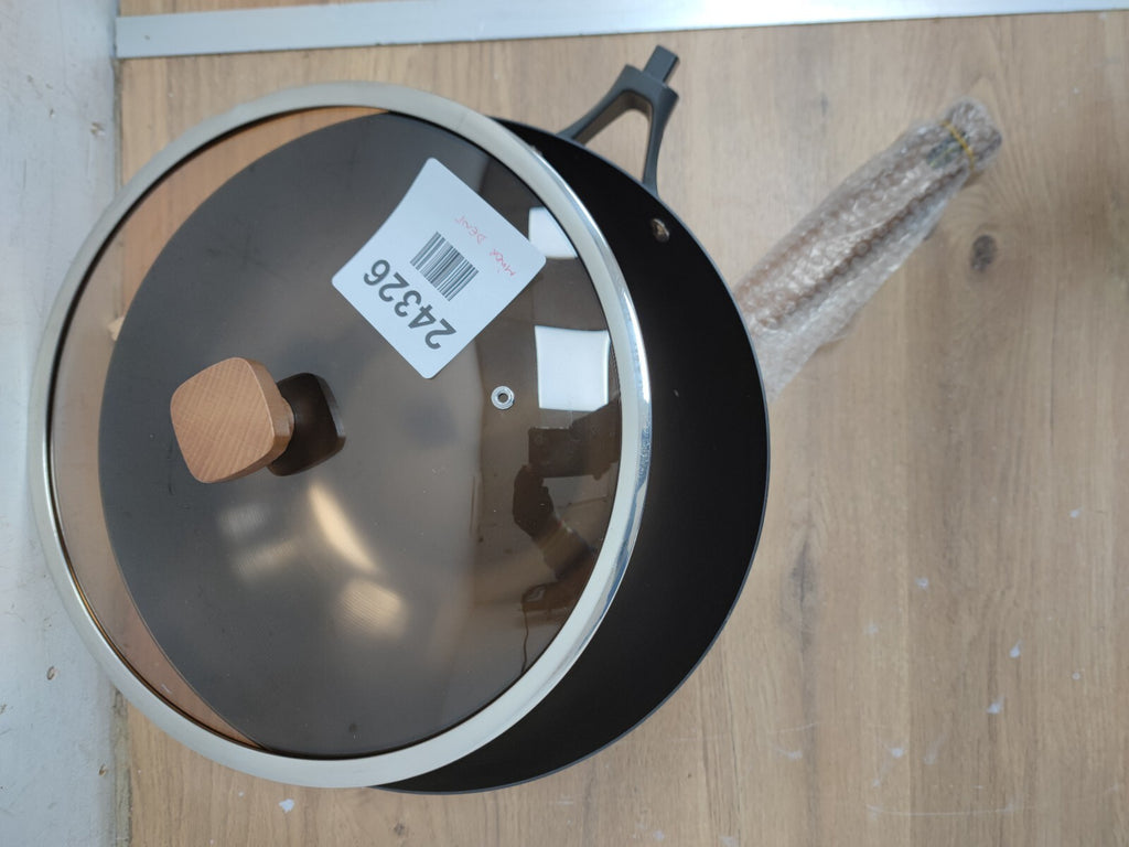 Wok With Lid Non-Stick Stir Fry Cooking Pan