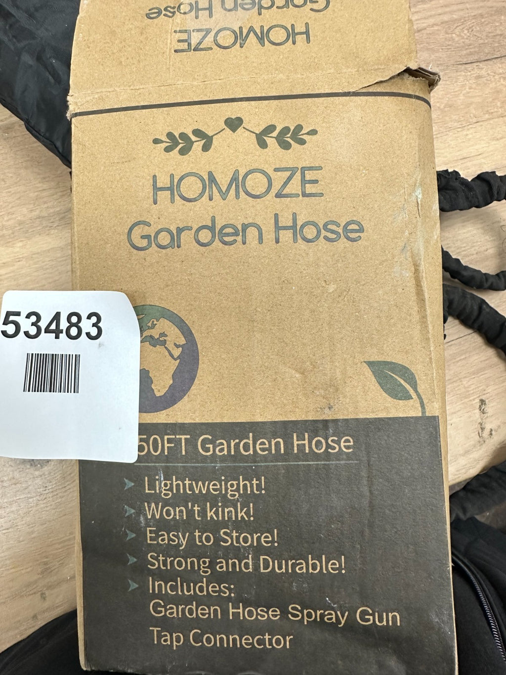 Homoze 50ft Expanding Garden Water Hose Pipe Expandable Flexible Magic