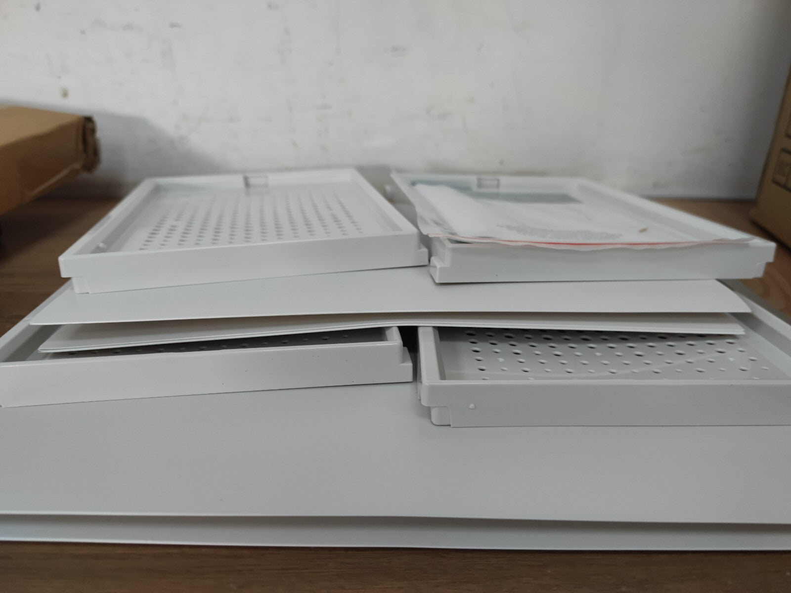 Stackable shoe box