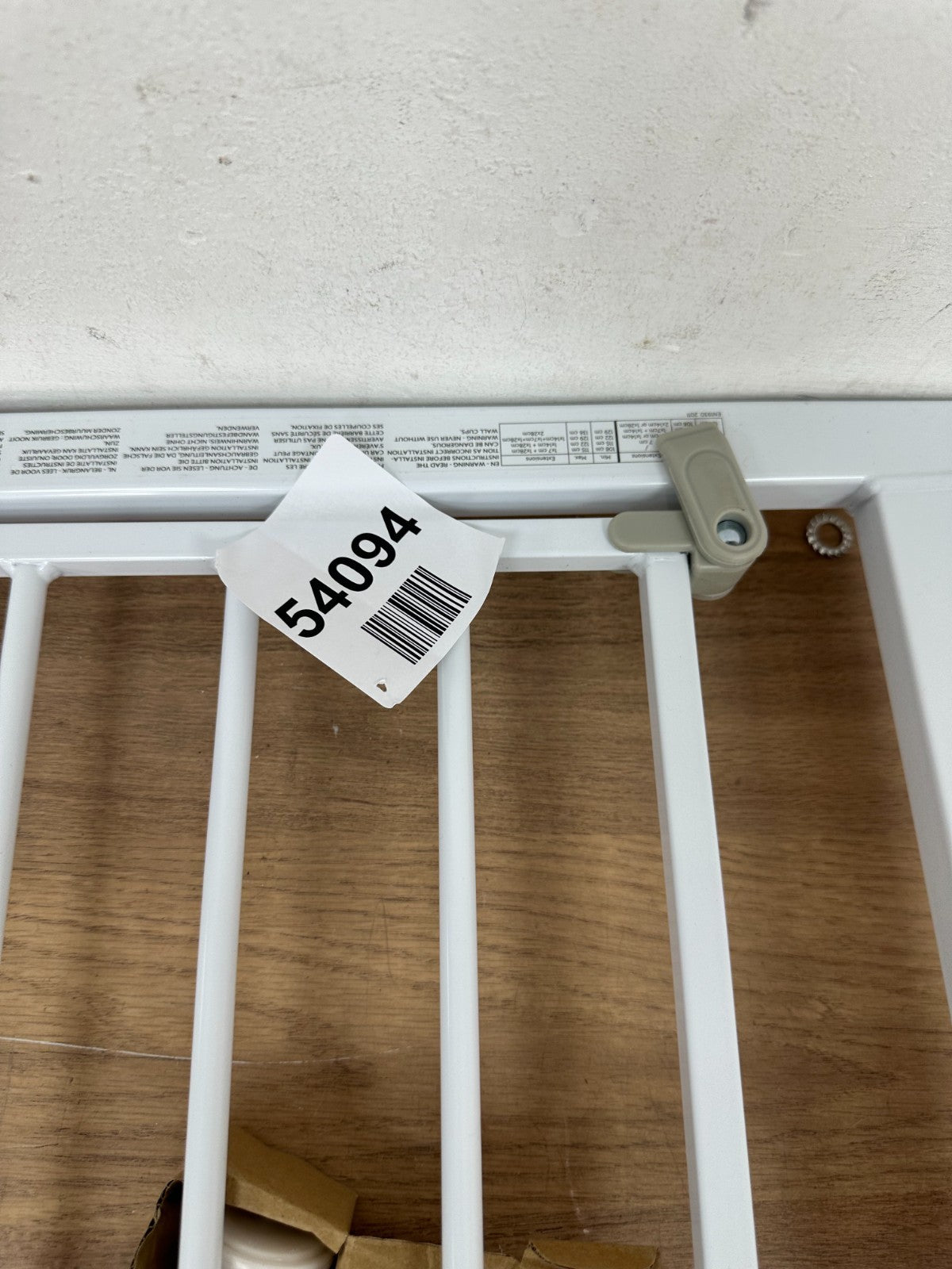 Safety 1st Quick Close+ Baby Stair Gate U-Pressure Fit (min 73 - max 80cm) — Used (photo 5)
