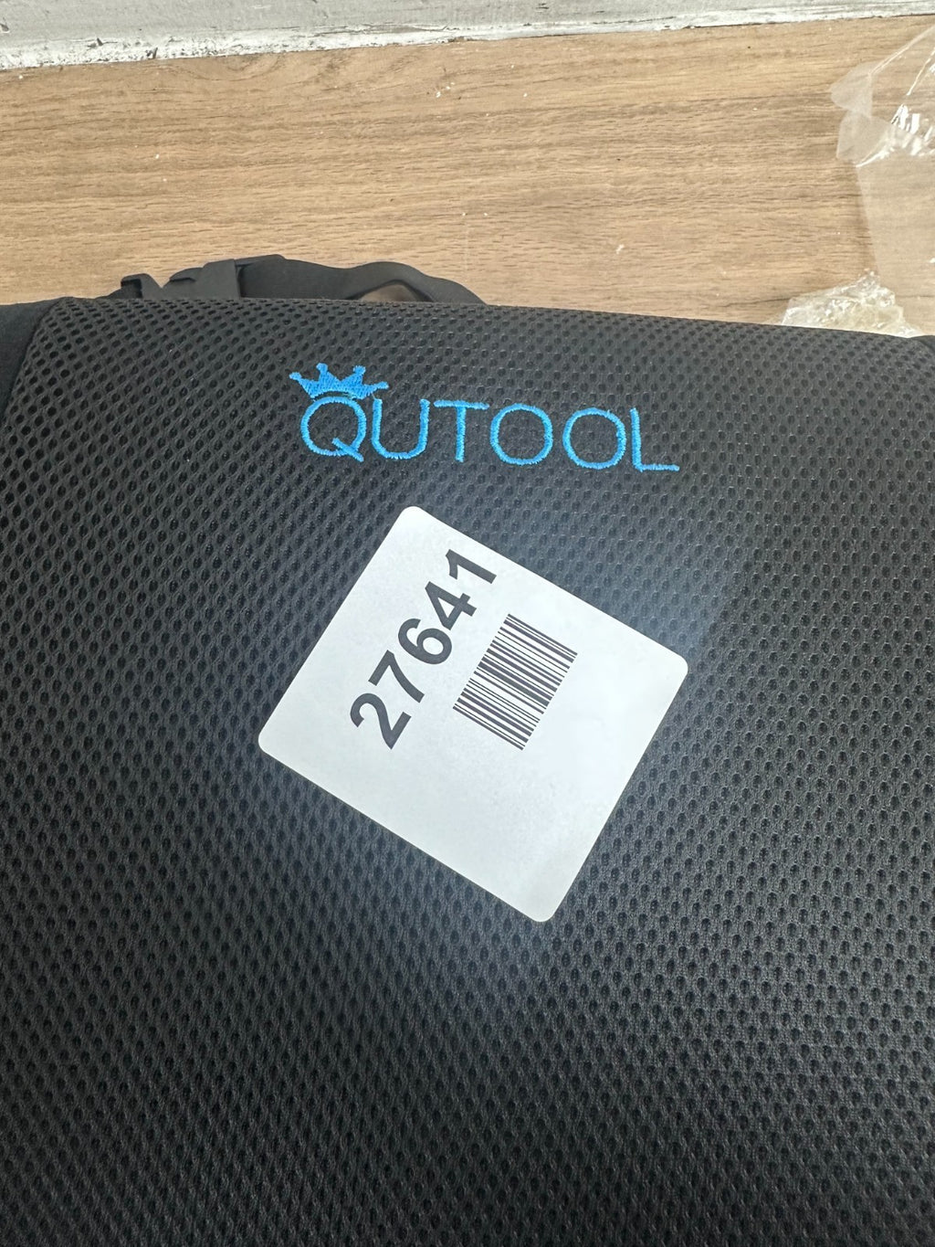 Qutool Lumbar and Seat Orthopedic Support Black