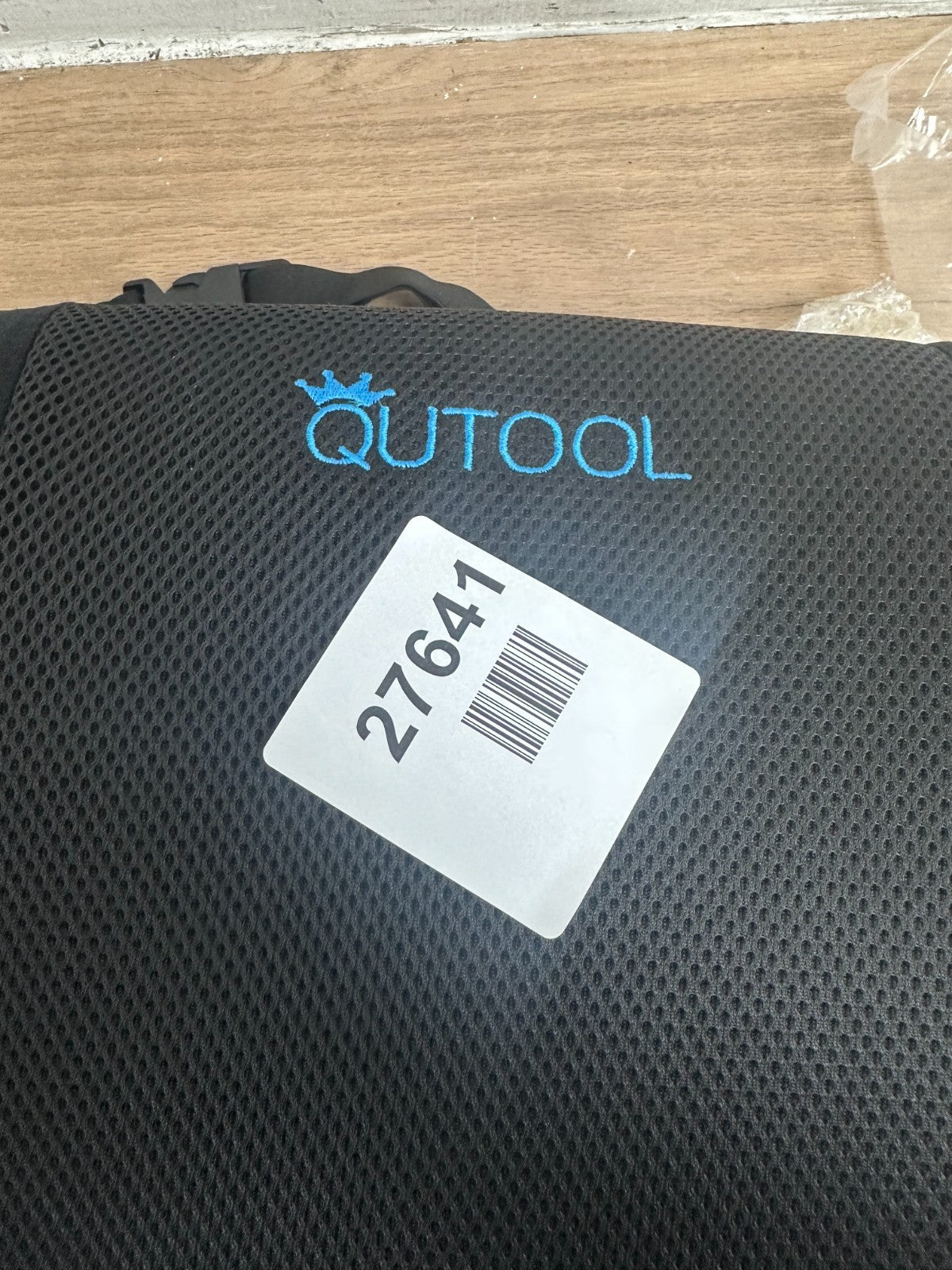 Qutool Lumbar and Seat Orthopedic Support Black