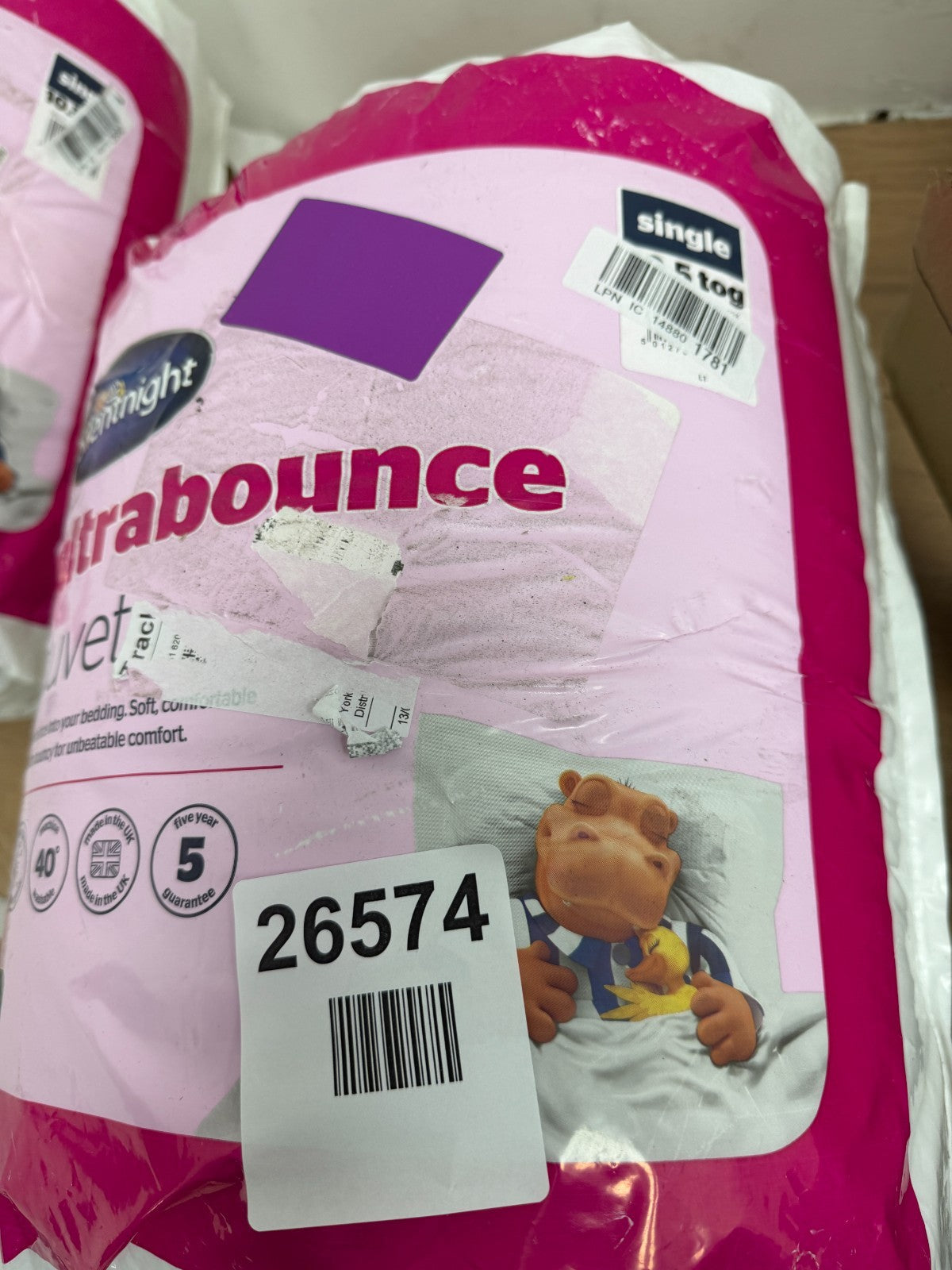 Silentnight Ultra Bounce Duvet,Single