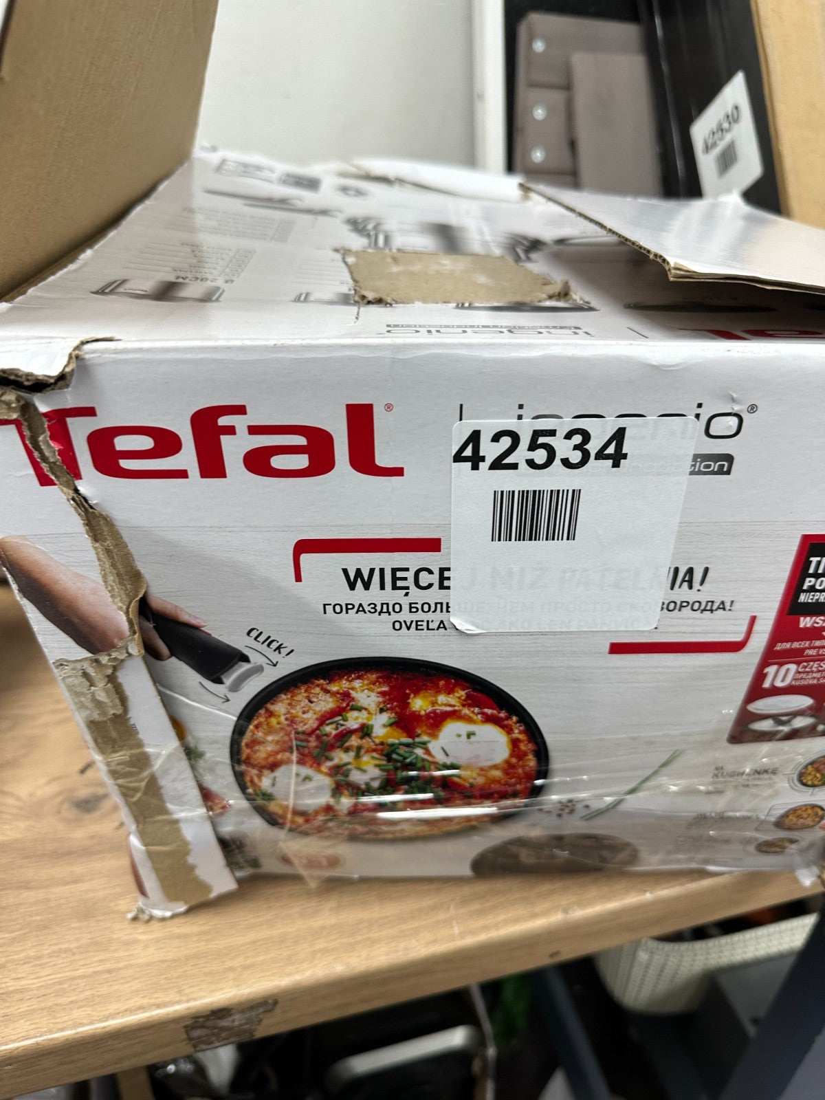 Tefal Ingenio Emotion Stainless Steel Pan Set - Silver