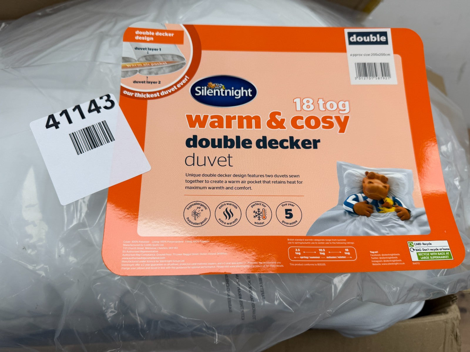 Silentnight Warm and Cosy Duvet