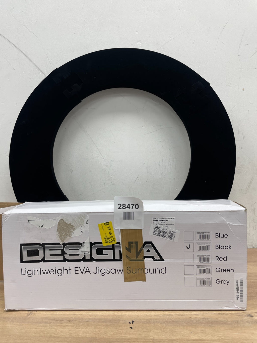 Designa Darts | Dartboard Surround Durable Lightweight EVA Jigsaw Ring Design