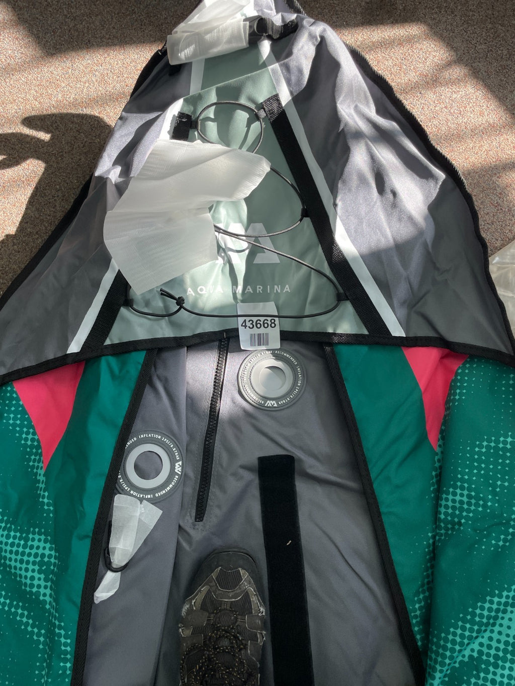 Aqua Marina Laxo Inflatable Leisure Kayak 2 person 320 cm — New (other) (photo 3)