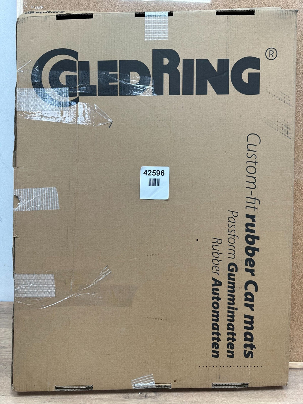 Gledring rubber car mats 0420
