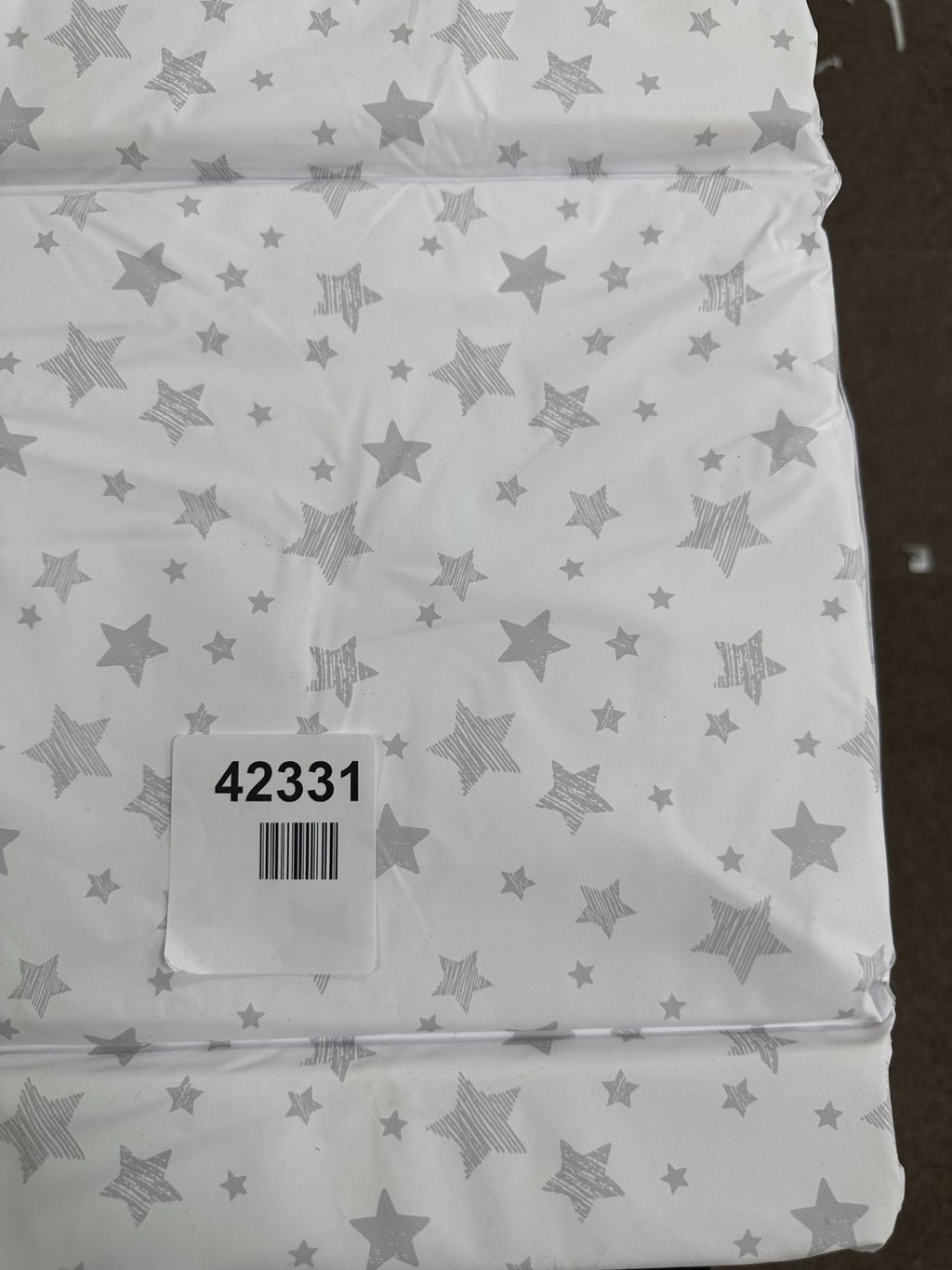 Baby Changing Mat with Patterns, Grey/Galaxy,