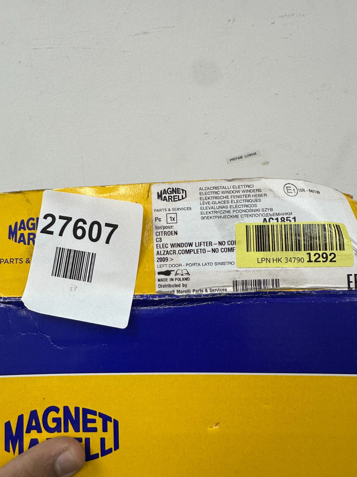 MAGNETI MARELLI WINDOW REGULATOR