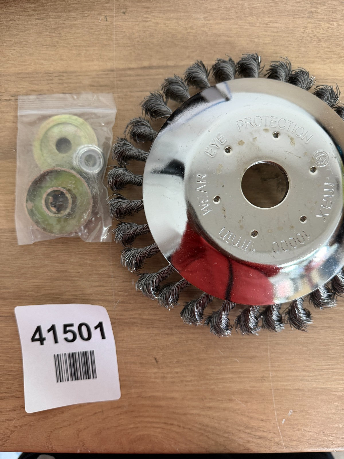 Derusting Weeding Wheel, 8 Inch Rotating Wheel Brush Disc