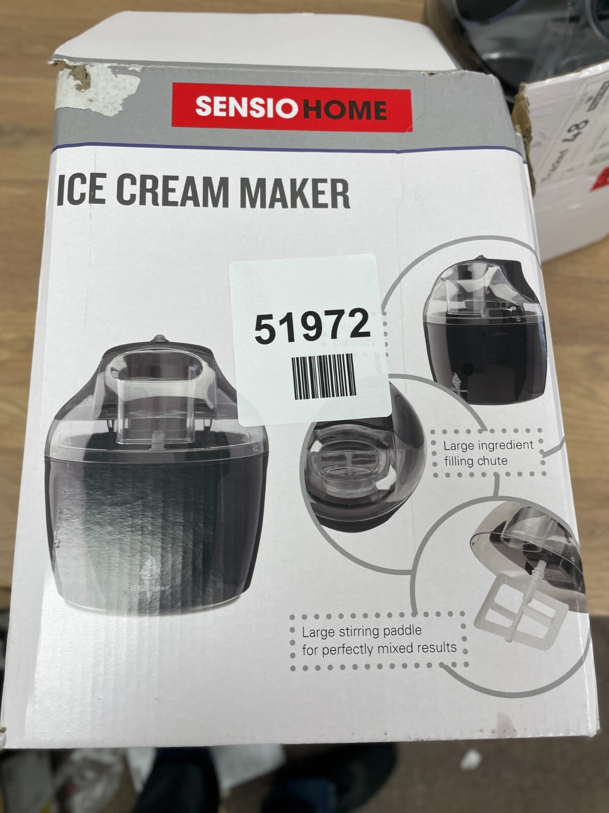 Sensio Home Ice Cream Maker