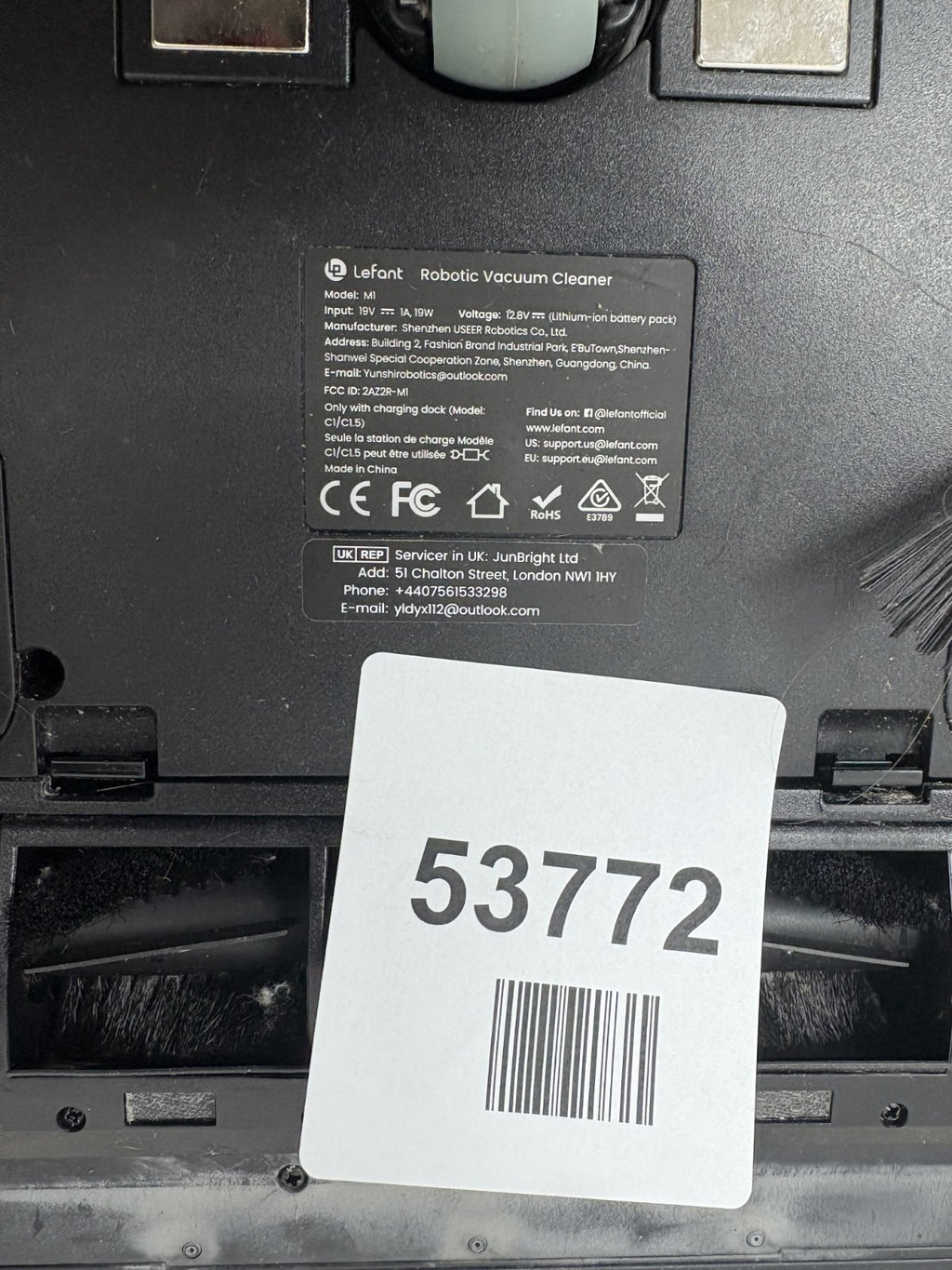 Lefant M1 Robot Vacuum Cleaner