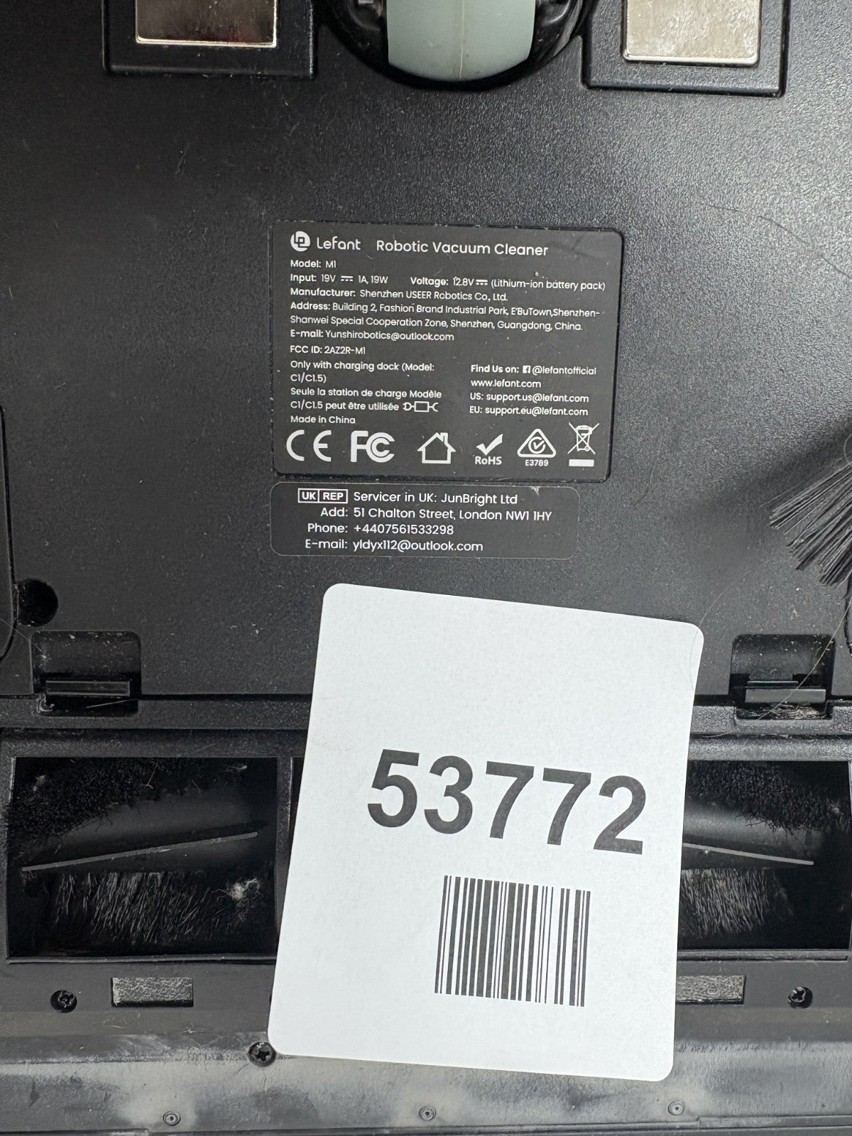 Lefant M1 Robot Vacuum Cleaner