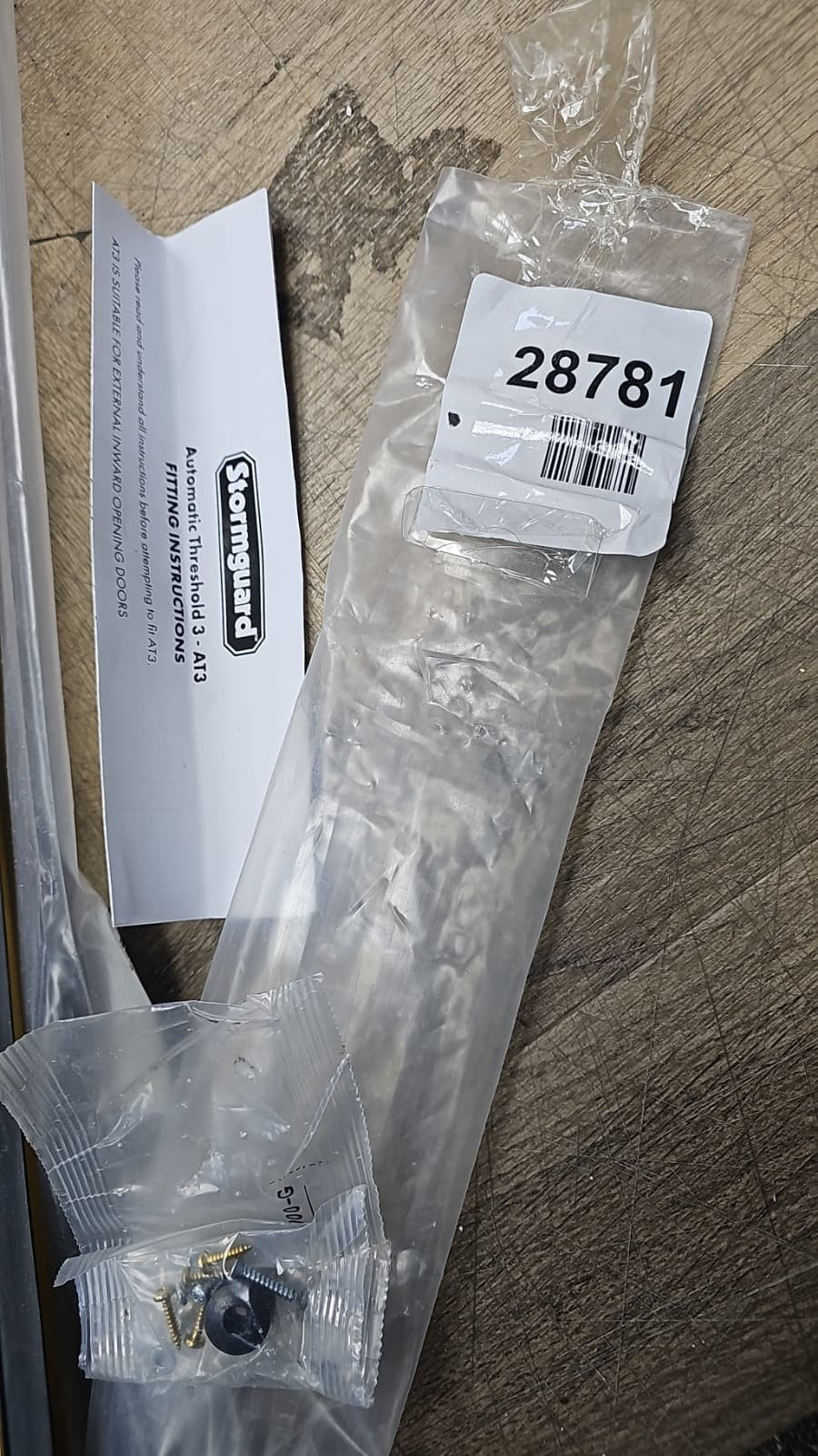STORMGUARD 14SR5340914A 914 mm AT3 Automatic Door - 91.4L x 91.4W x 2.2Th cm — New (other) (photo 3)