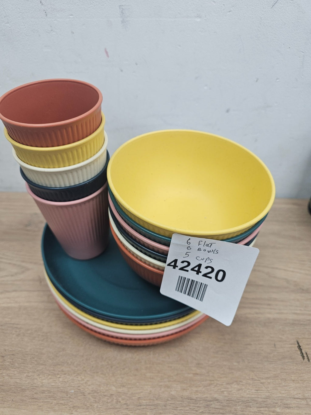 Camping Plates, Unbreakable Dinner Sets