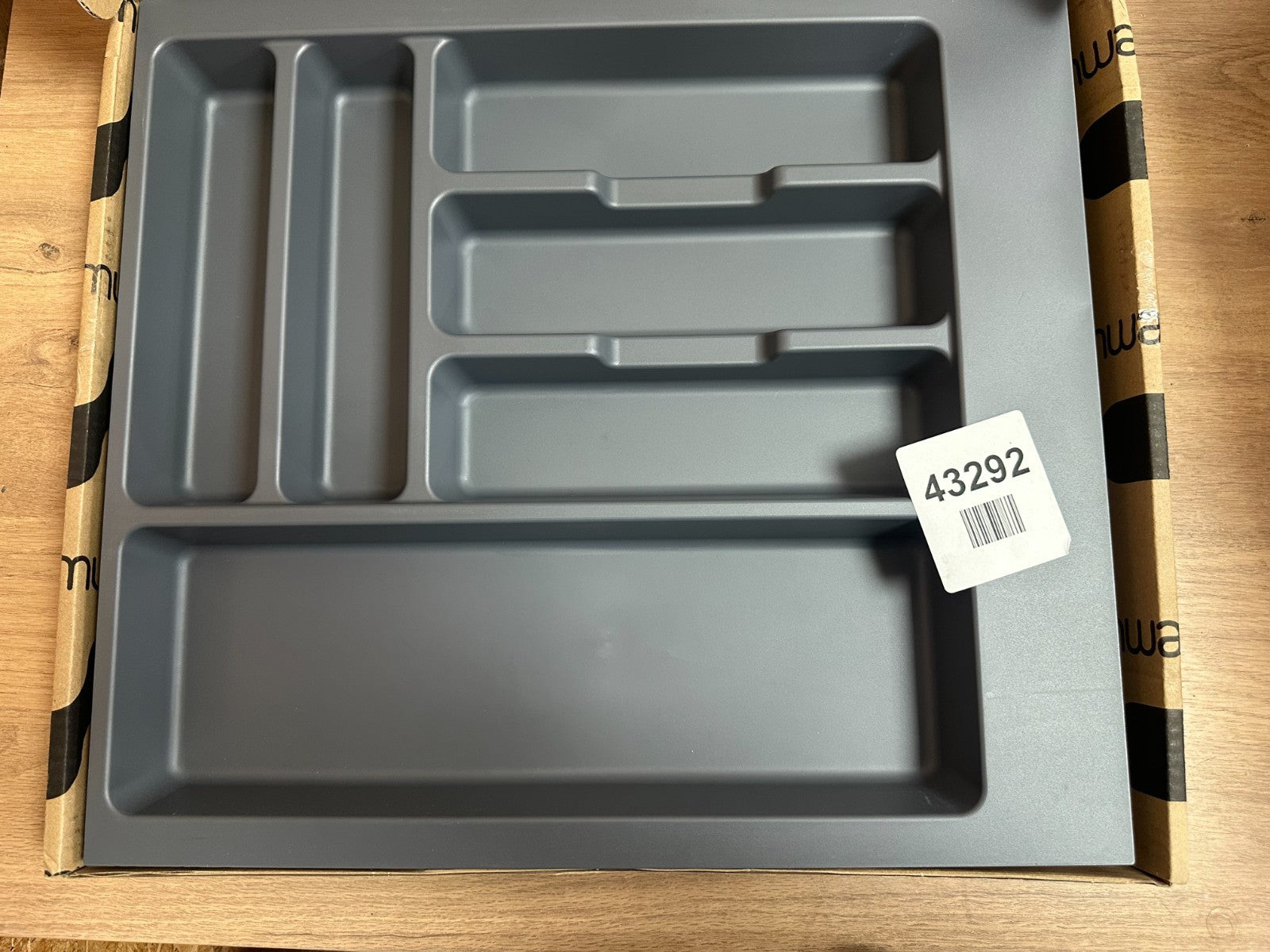 Emuca - Adjustable cutlery tray for drawer, cutlery drawer organizer
