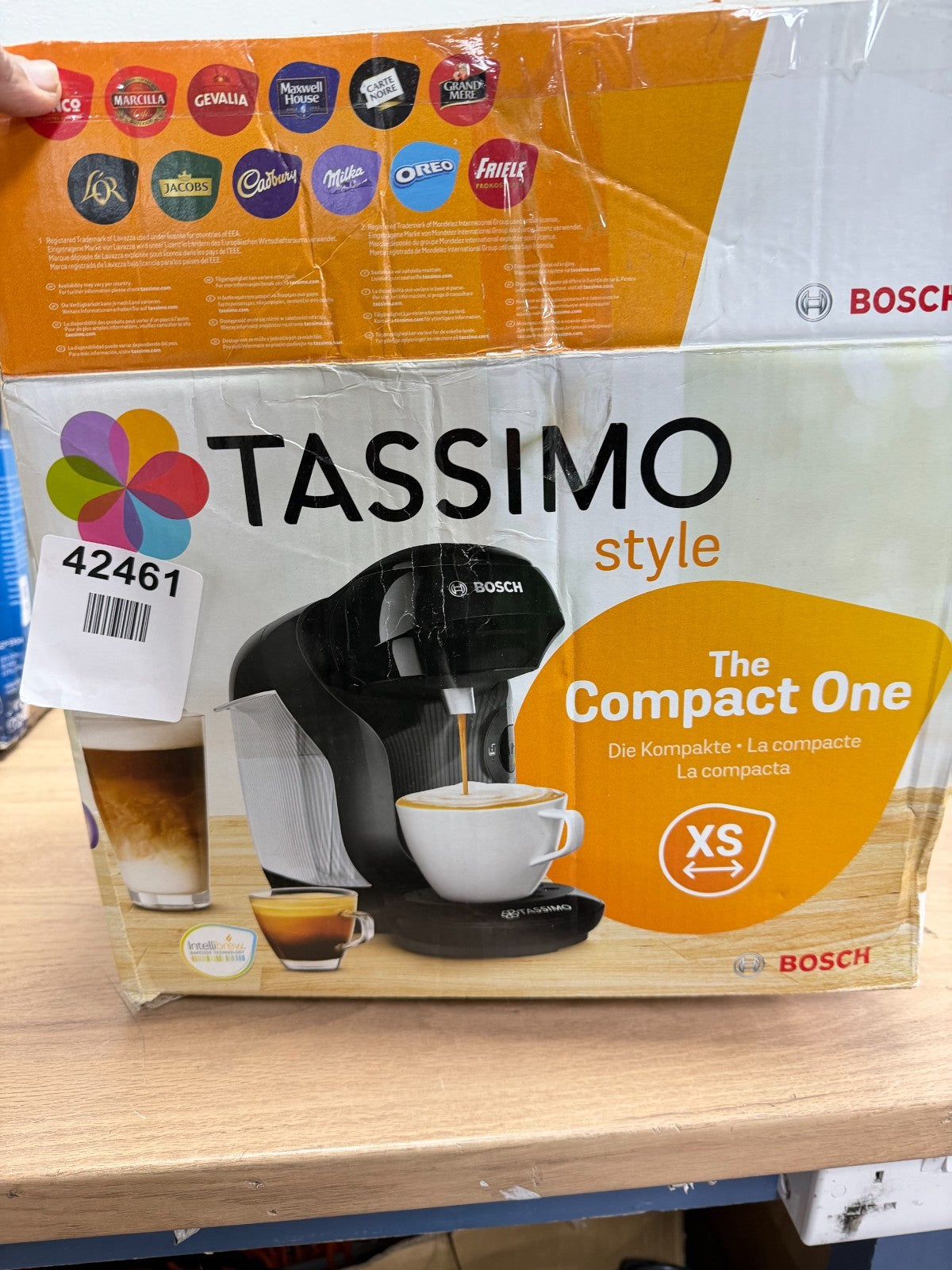 Tassimo Style Coffee Pod Machine The Compact One TAS110x