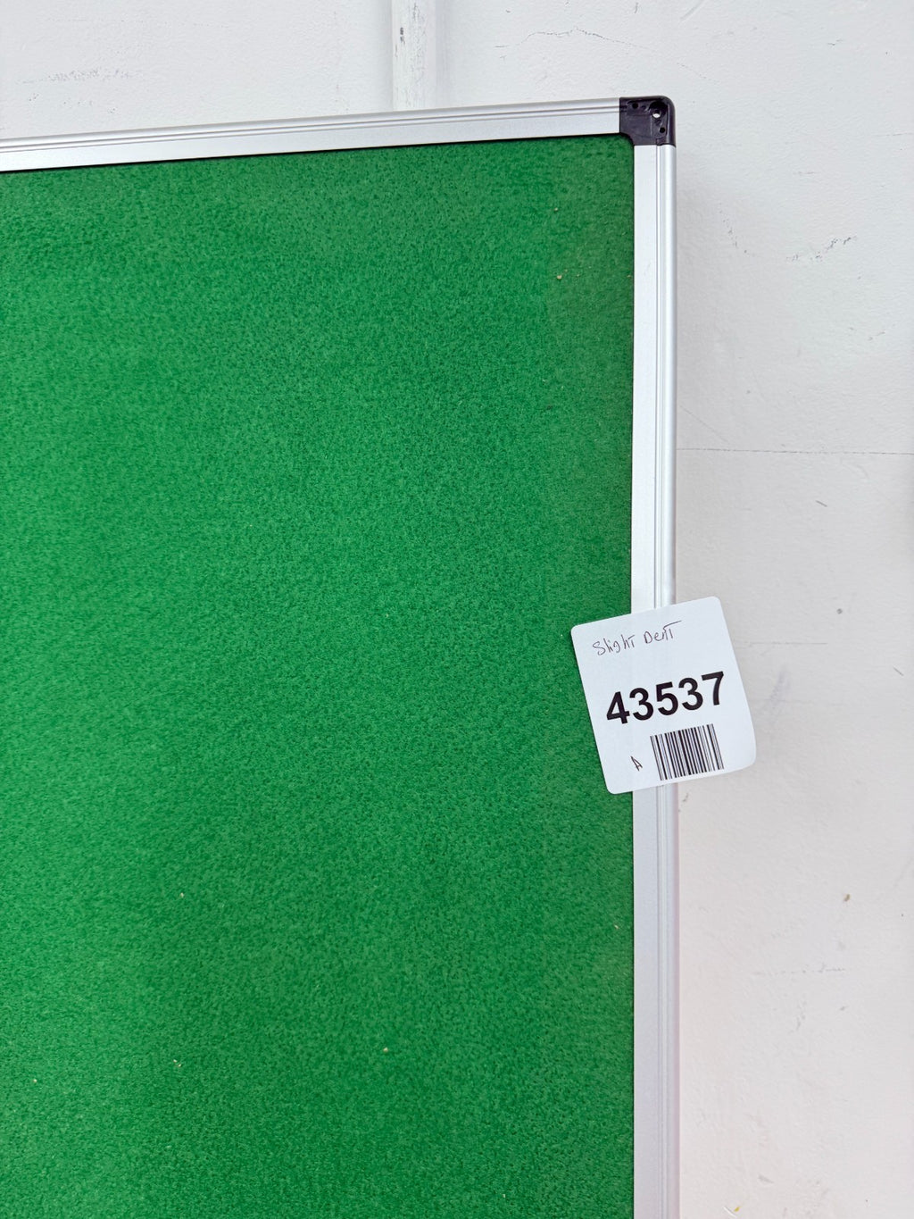 Bi-Office Notice Board Maya, Green Felt, Aluminium Frame, 90 x 60 cm