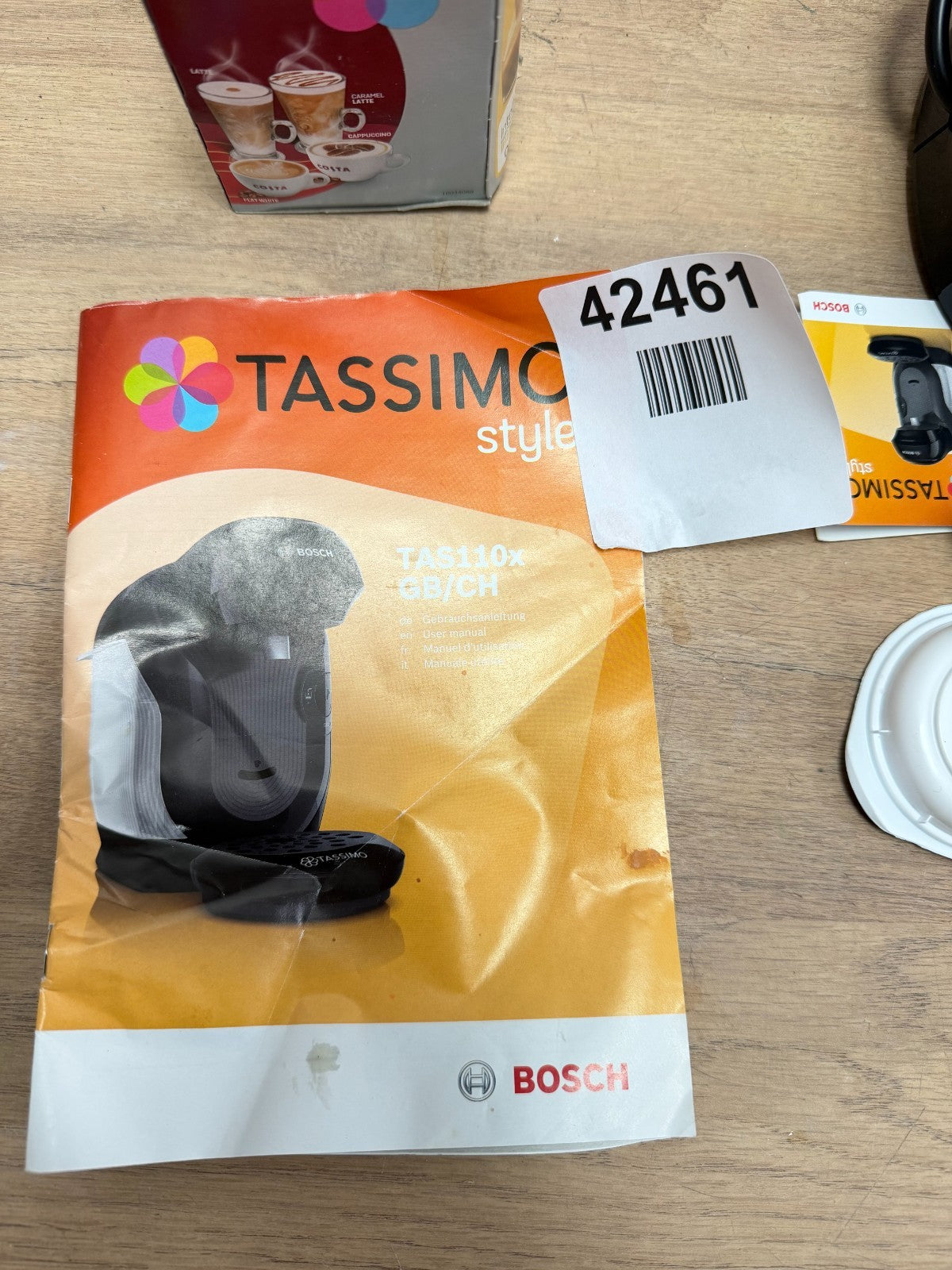Tassimo Style Coffee Pod Machine The Compact One TAS110x