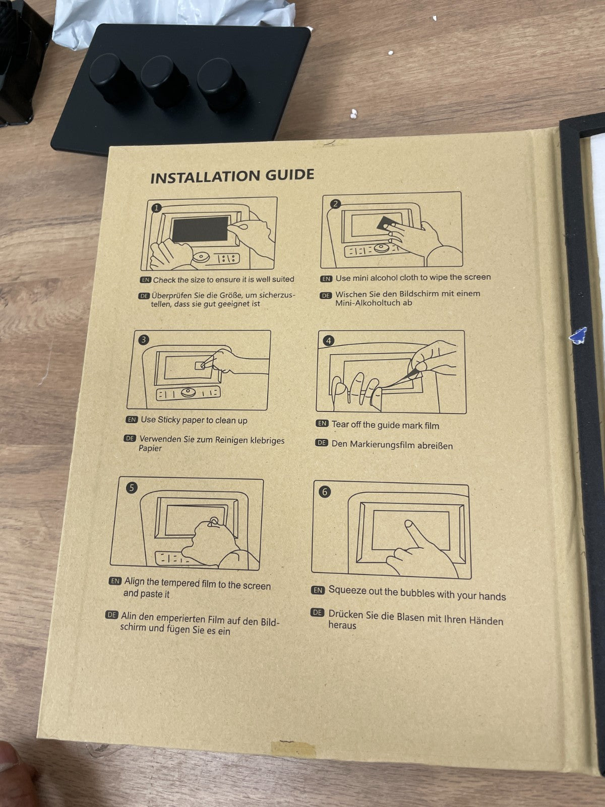 WD& CD glass screen pro