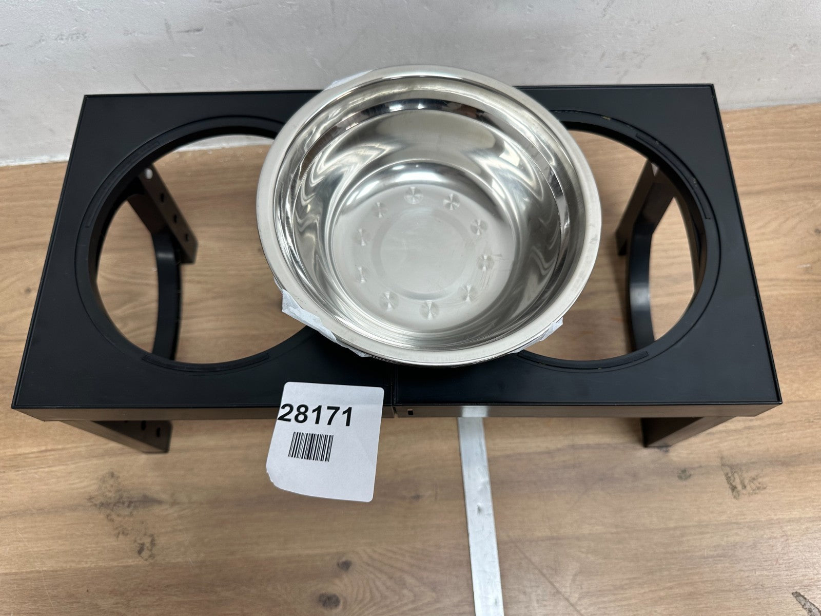 Elevated Dog Bowls, Adjustable Height Stainless Steel Raised Dog Slow Feeder Bow