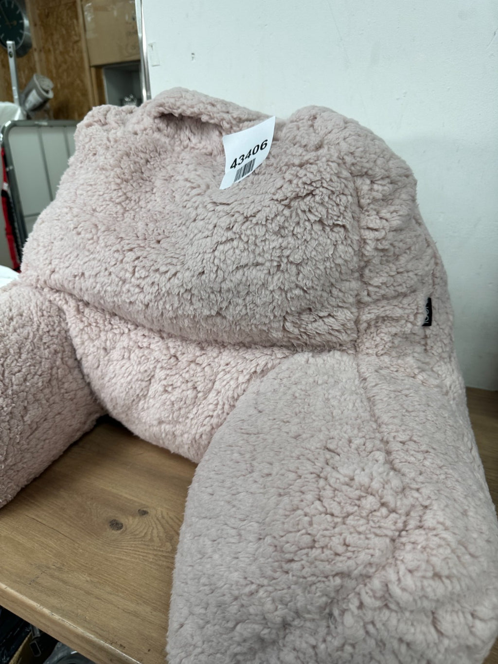 Iicon Teddy Bear Fluffy Fleece Large Cuddle Cushion